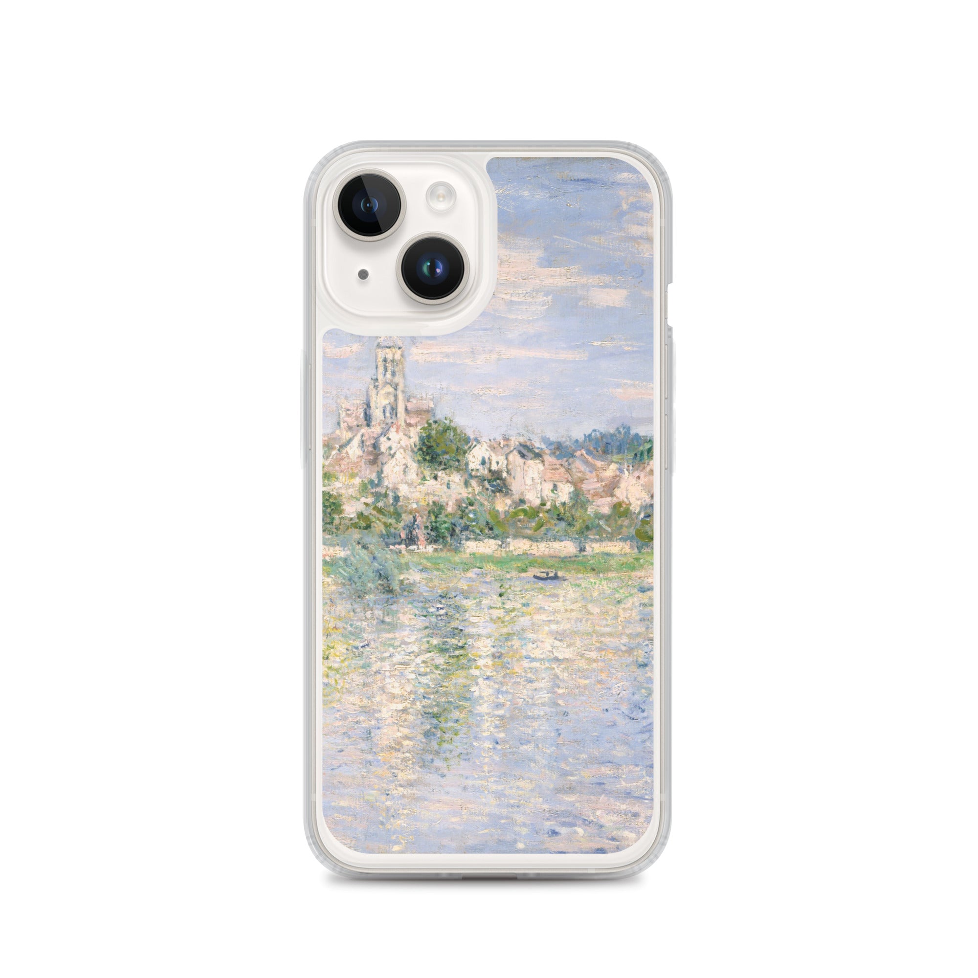 Claude Monet 'Vetheuil in Summer' Famous Painting iPhone® Case | Clear Art Case for iPhone®