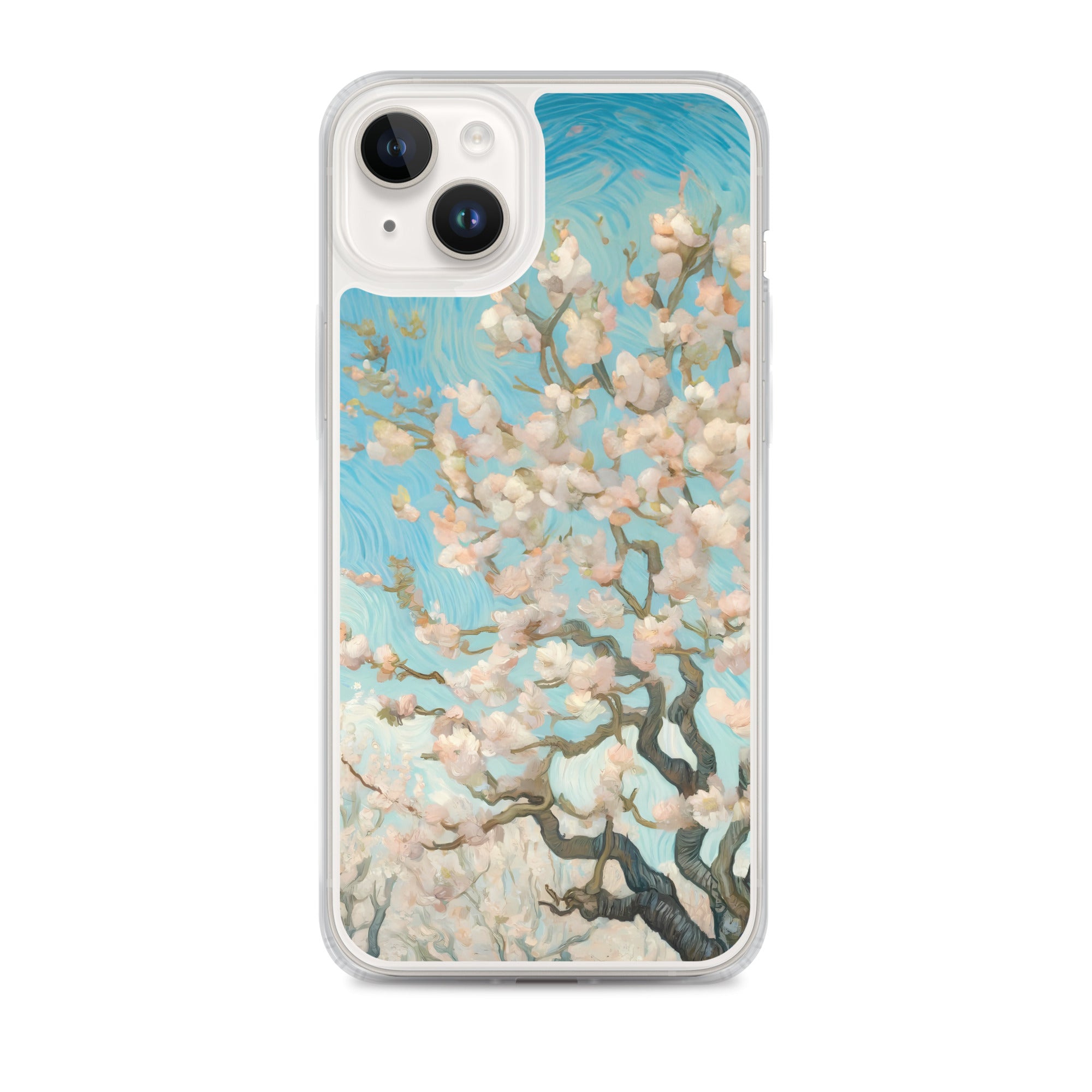 Vincent van Gogh 'Orchard in Blossom' Famous Painting iPhone® Case | Clear Art Case for iPhone®