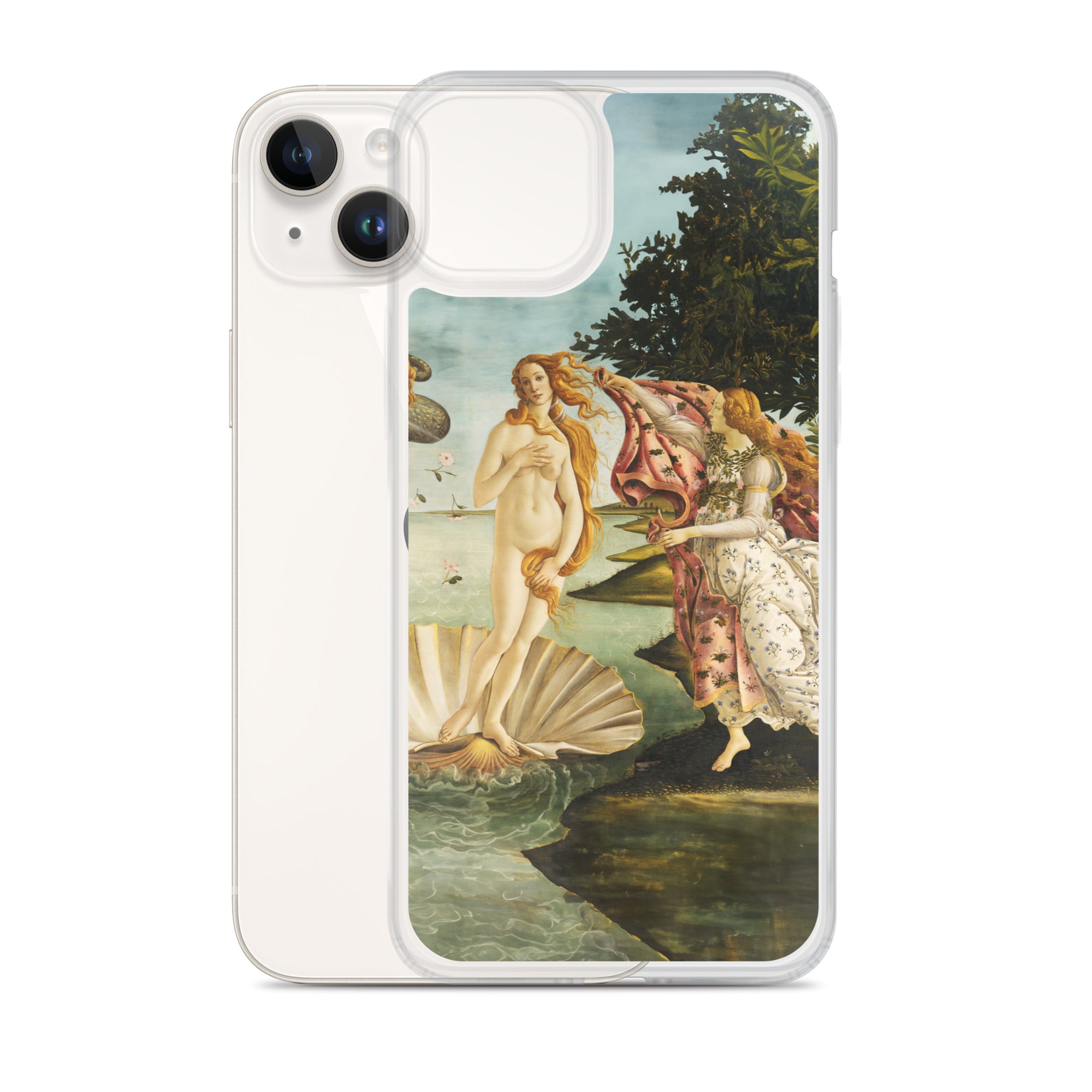 Sandro Botticelli 'The Birth of Venus' Famous Painting iPhone® Case | Clear Art Case for iPhone®