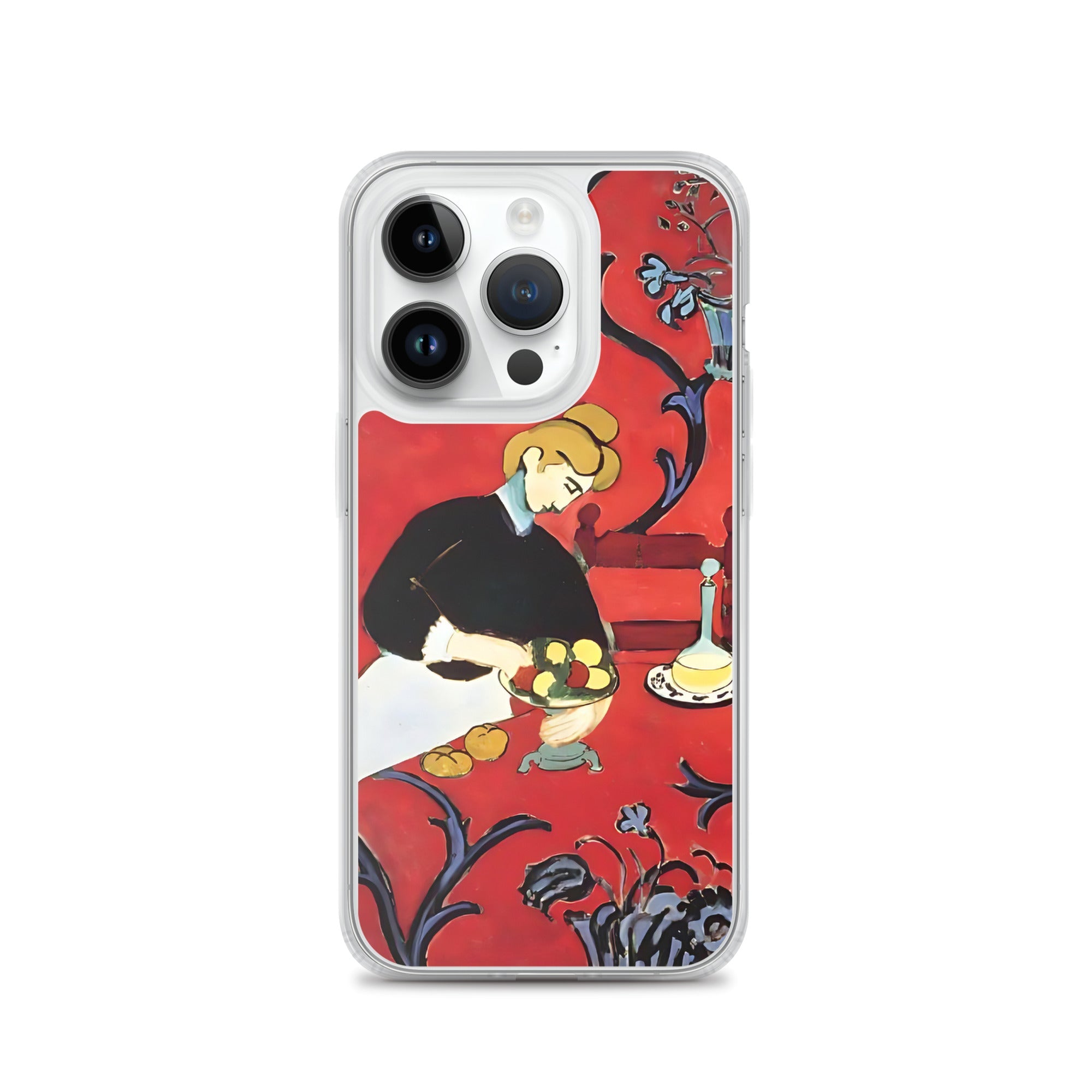 Henri Matisse ‘The Red Room’ Famous Painting iPhone® Case | Clear Art Case for iPhone®