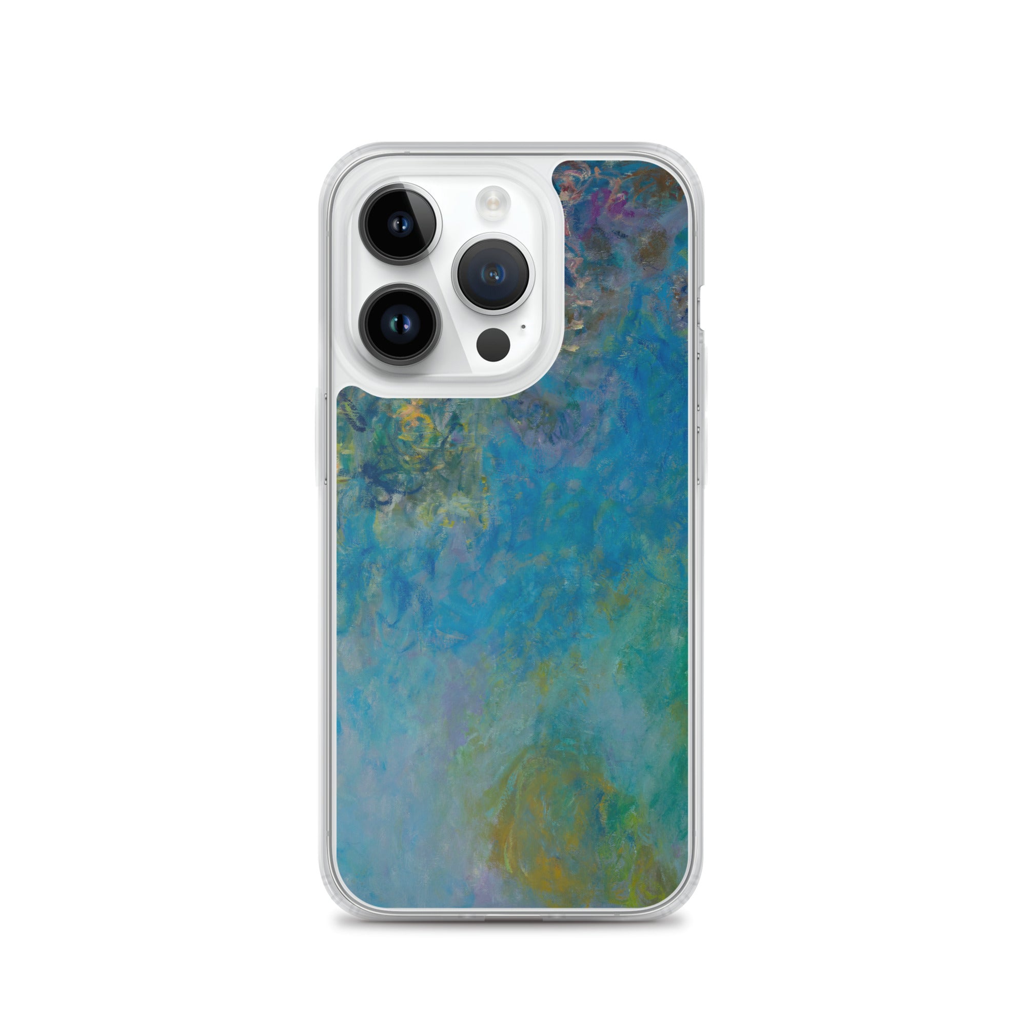 Claude Monet 'Wisteria' Famous Painting iPhone® Case | Clear Art Case for iPhone®