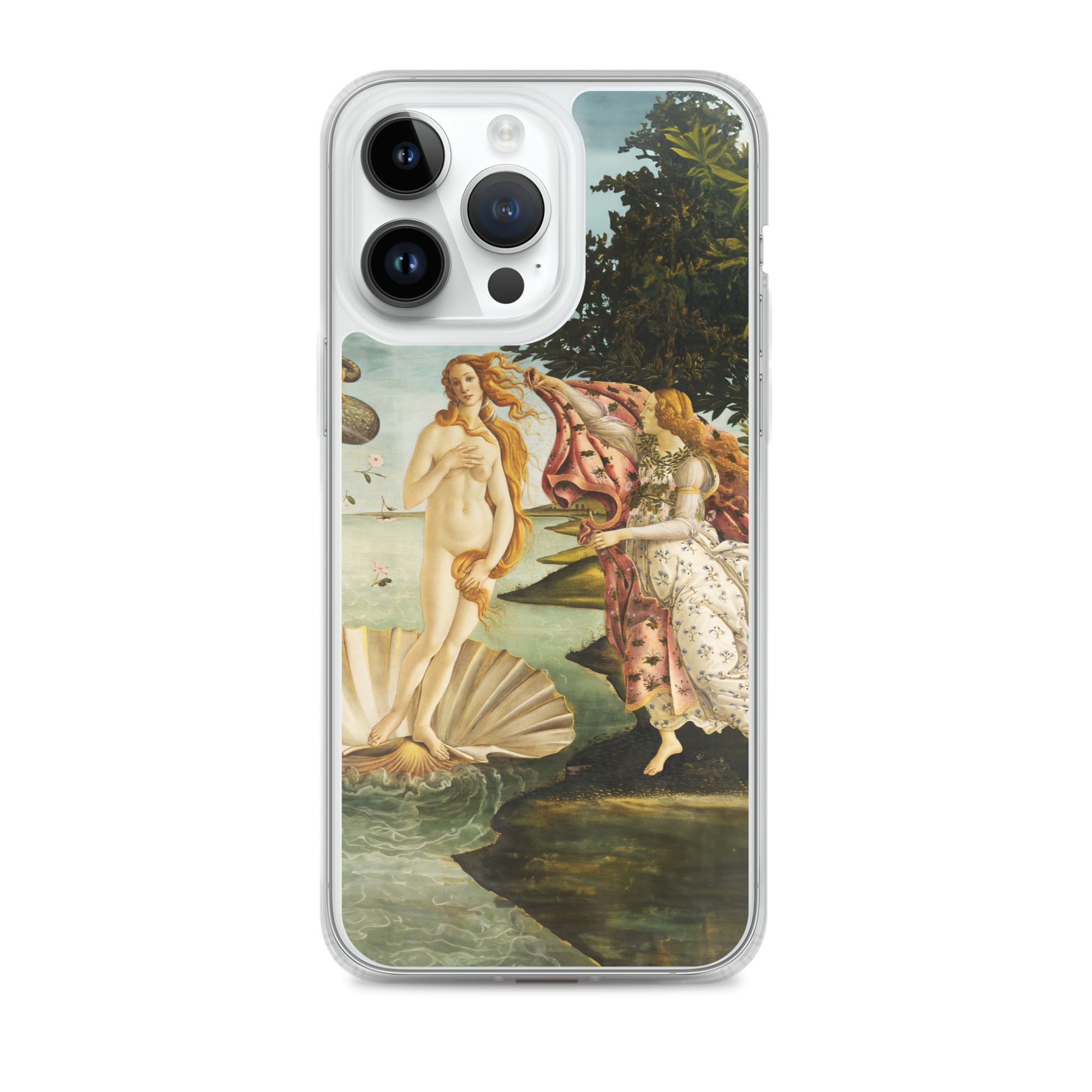 Sandro Botticelli 'The Birth of Venus' Famous Painting iPhone® Case | Clear Art Case for iPhone®