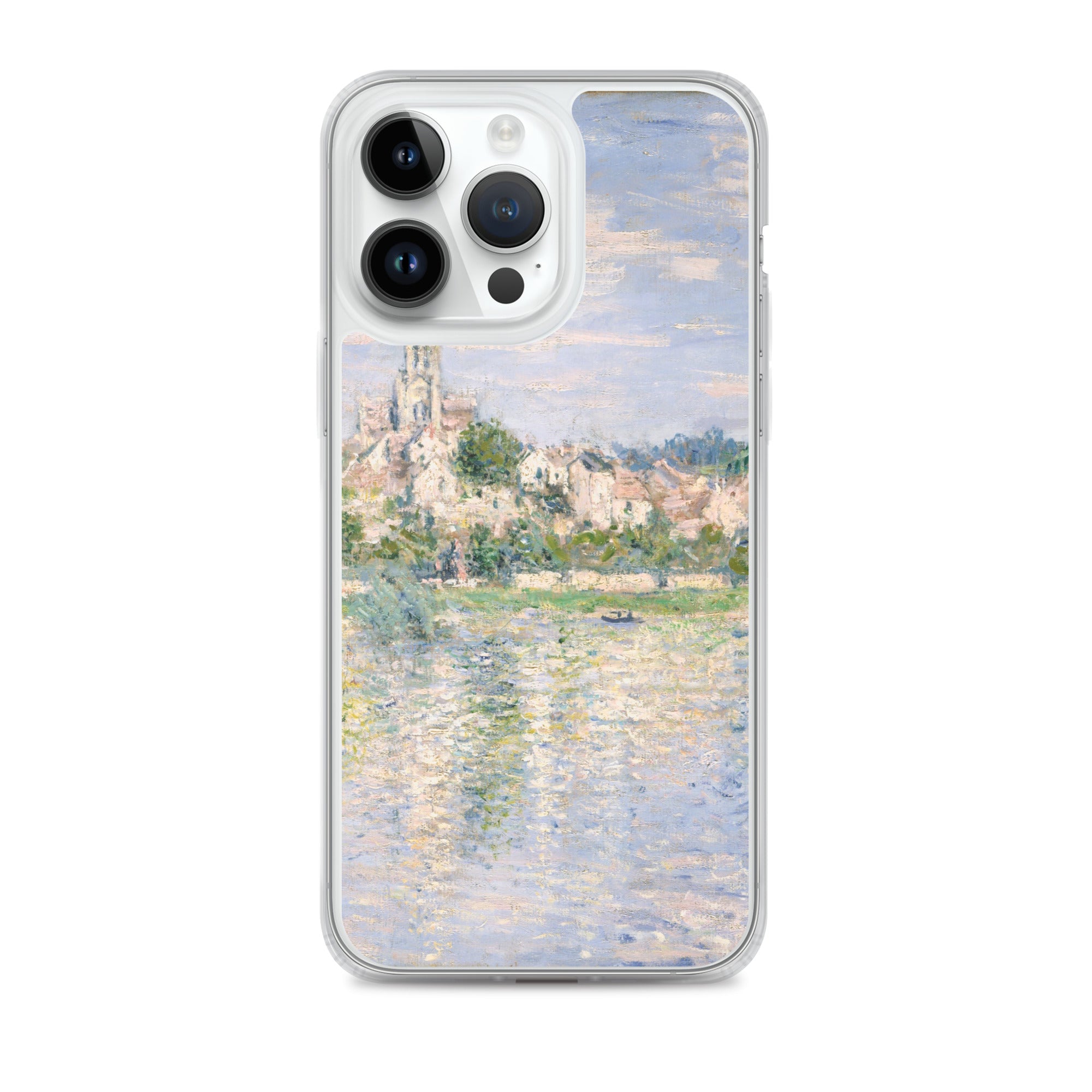 Claude Monet 'Vetheuil in Summer' Famous Painting iPhone® Case | Clear Art Case for iPhone®