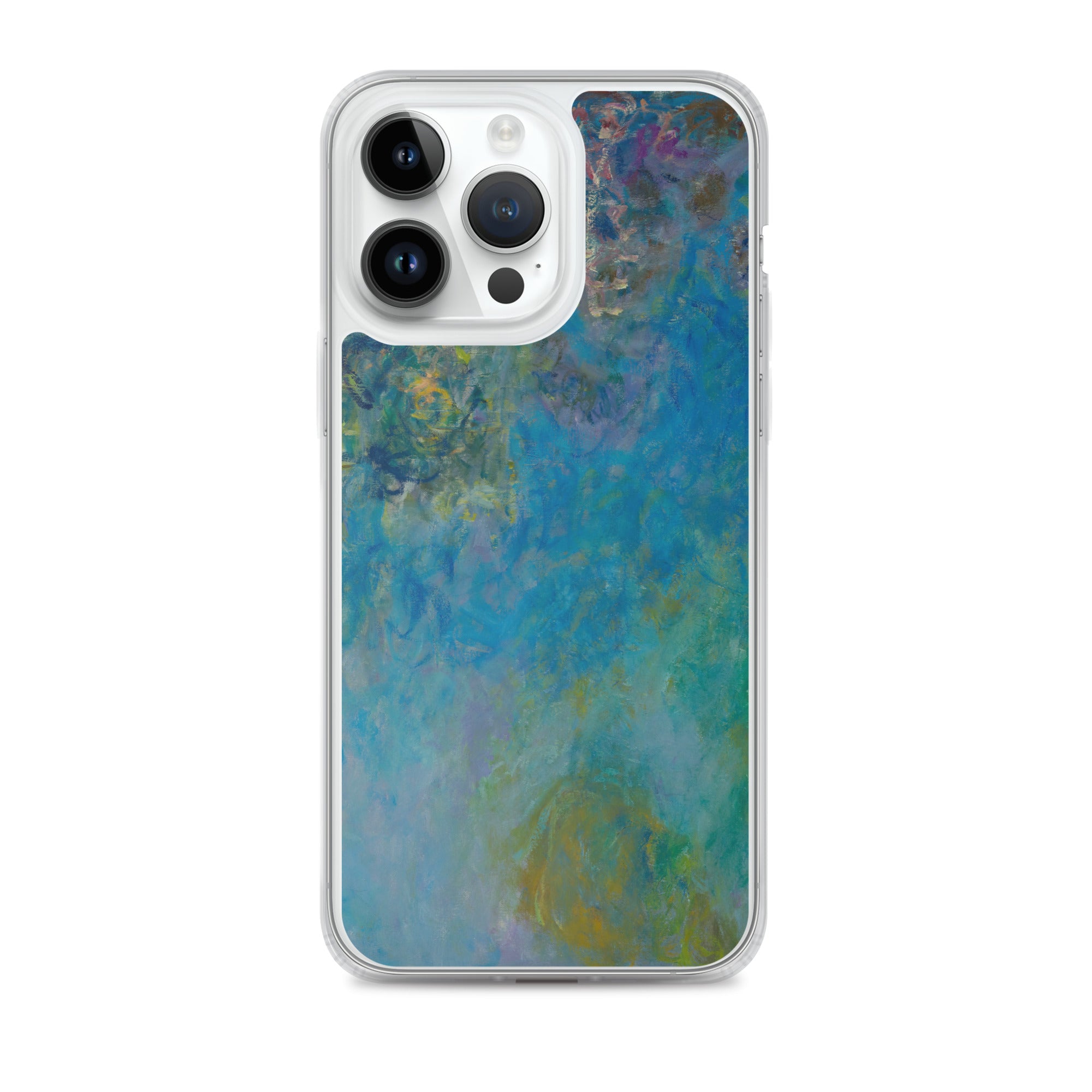 Claude Monet 'Wisteria' Famous Painting iPhone® Case | Clear Art Case for iPhone®