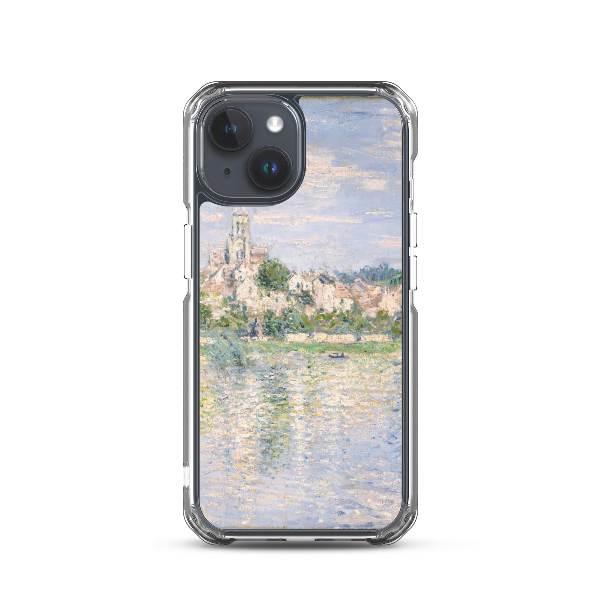 Claude Monet 'Vetheuil in Summer' Famous Painting iPhone® Case | Clear Art Case for iPhone®