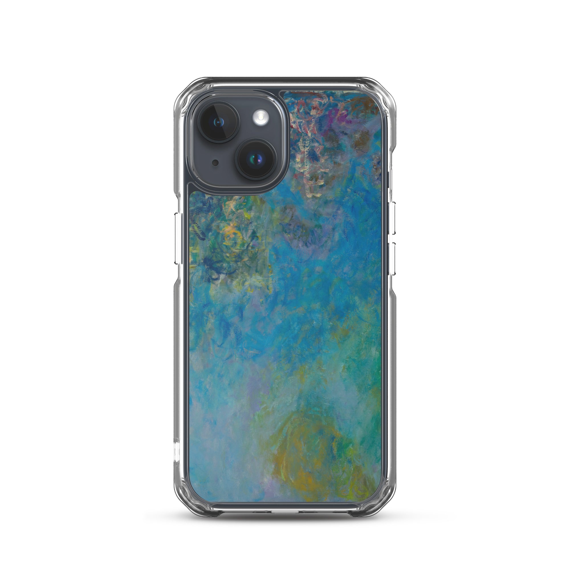 Claude Monet 'Wisteria' Famous Painting iPhone® Case | Clear Art Case for iPhone®