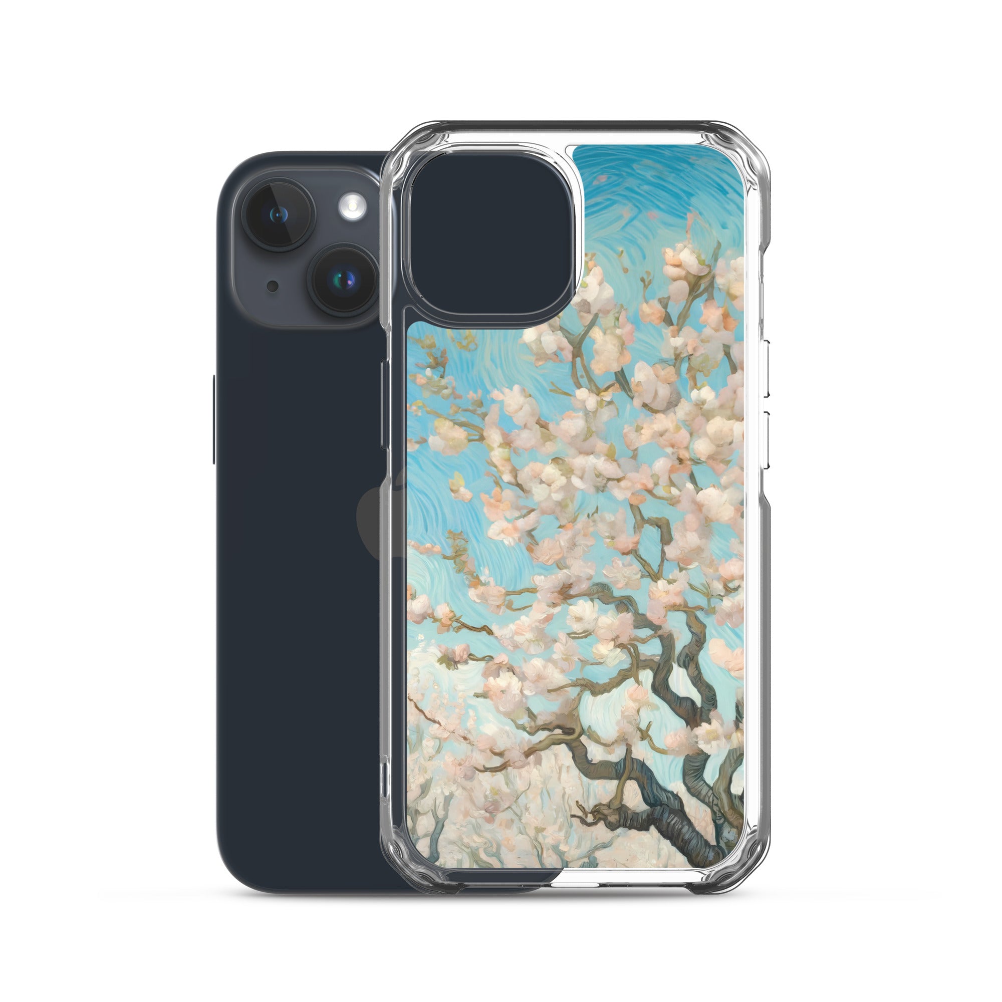 Vincent van Gogh 'Orchard in Blossom' Famous Painting iPhone® Case | Clear Art Case for iPhone®