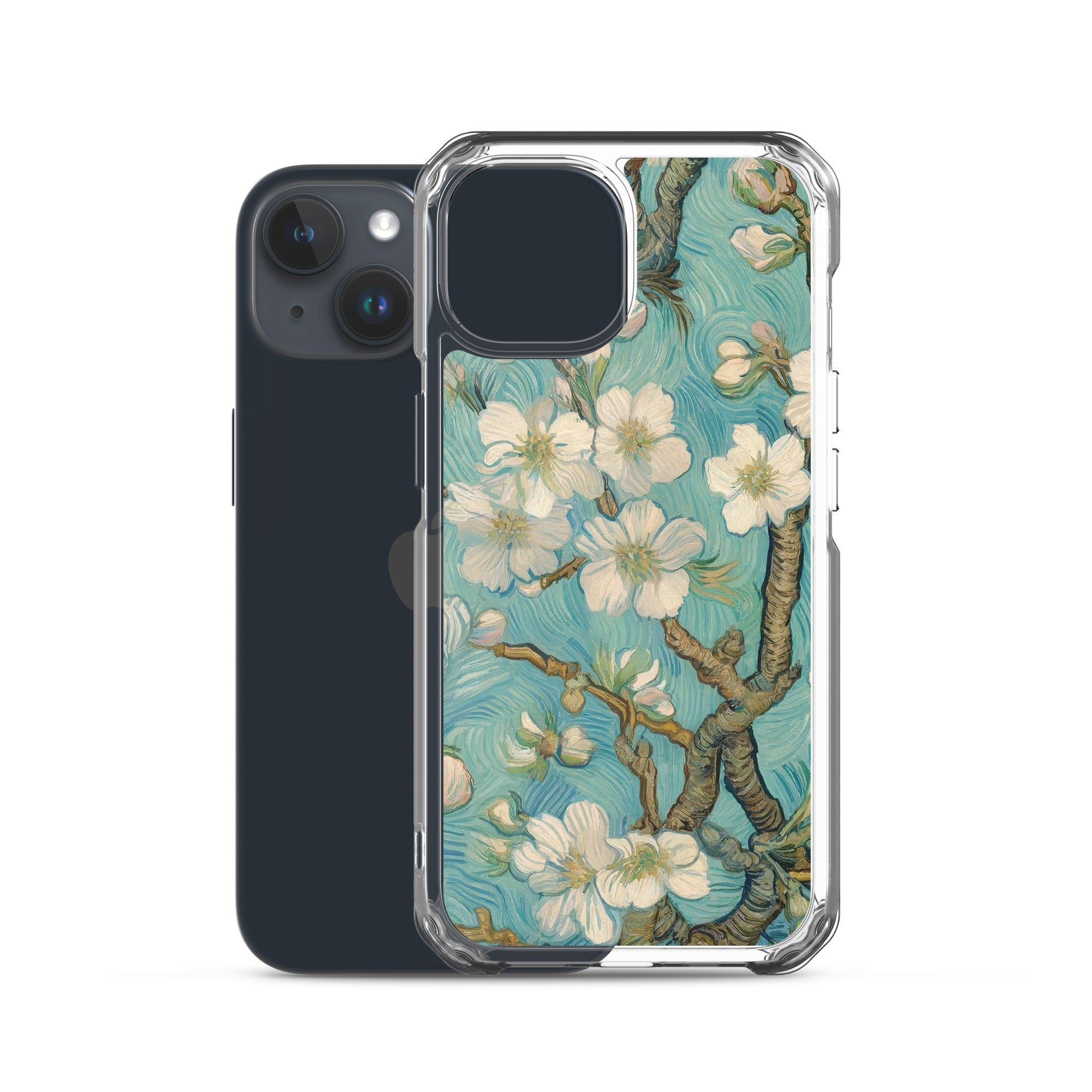 Vincent van Gogh 'Almond Blossom' Famous Painting iPhone® Case | Clear Art Case for iPhone®