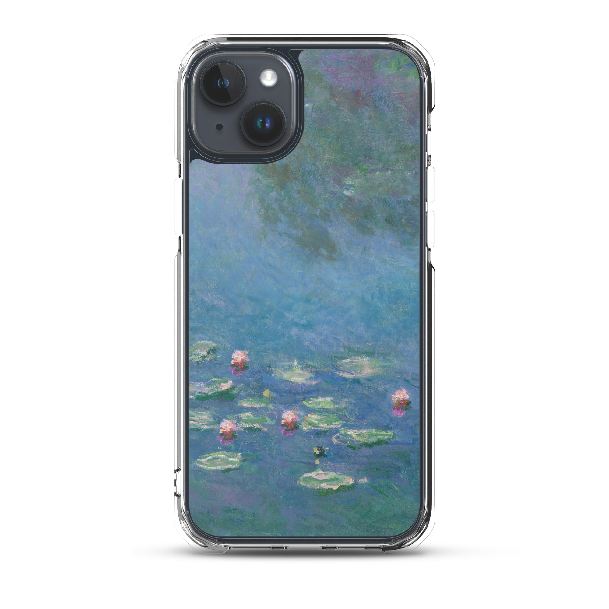 Claude Monet 'Water Lilies' Famous Painting iPhone® Case | Clear Art Case for iPhone®