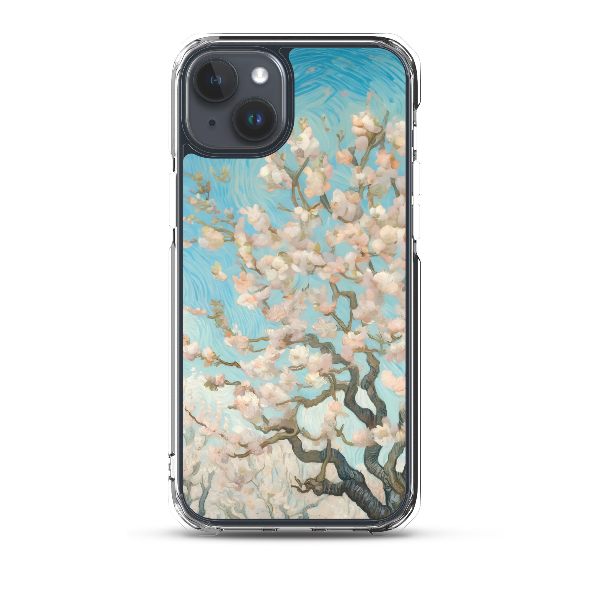 Vincent van Gogh 'Orchard in Blossom' Famous Painting iPhone® Case | Clear Art Case for iPhone®
