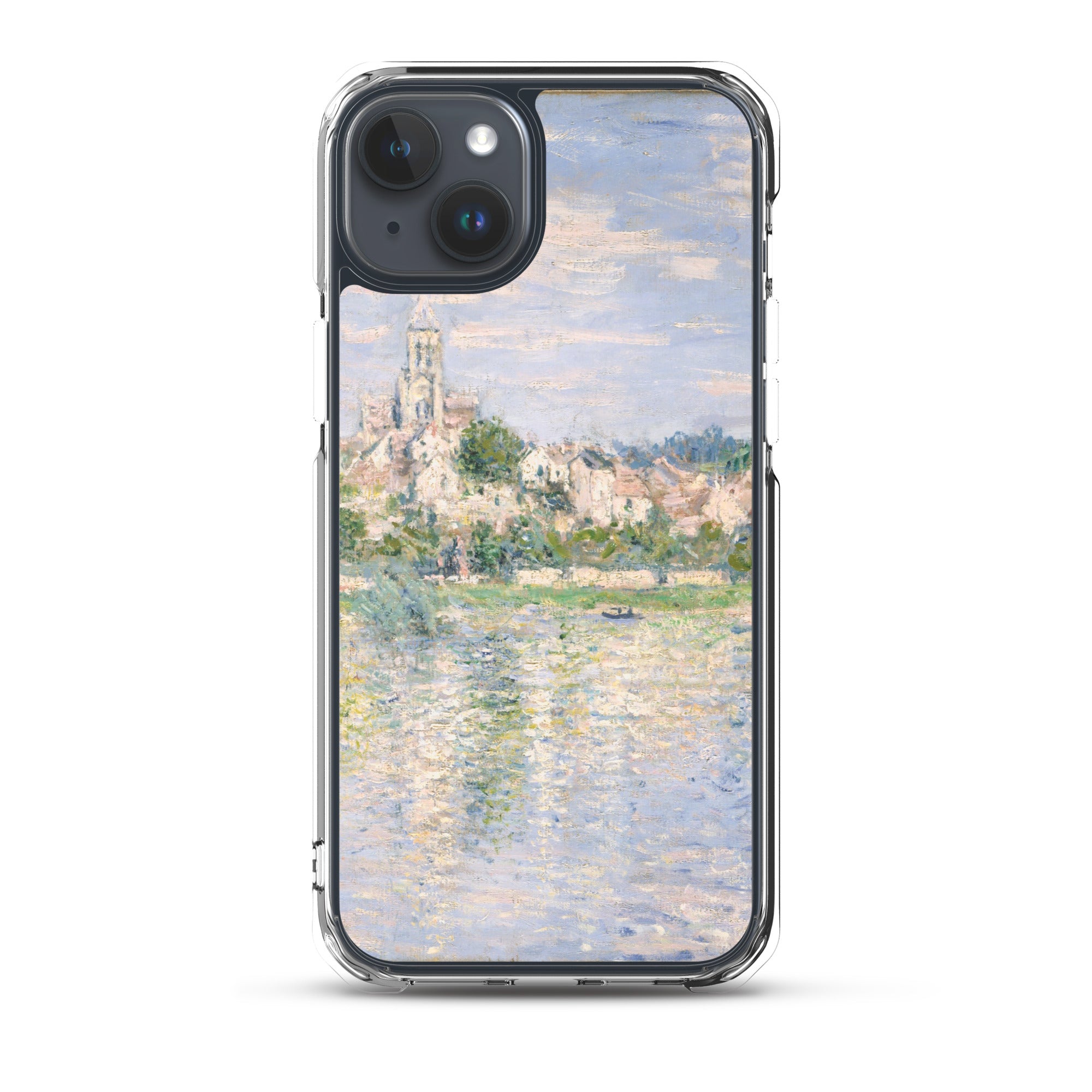 Claude Monet 'Vetheuil in Summer' Famous Painting iPhone® Case | Clear Art Case for iPhone®