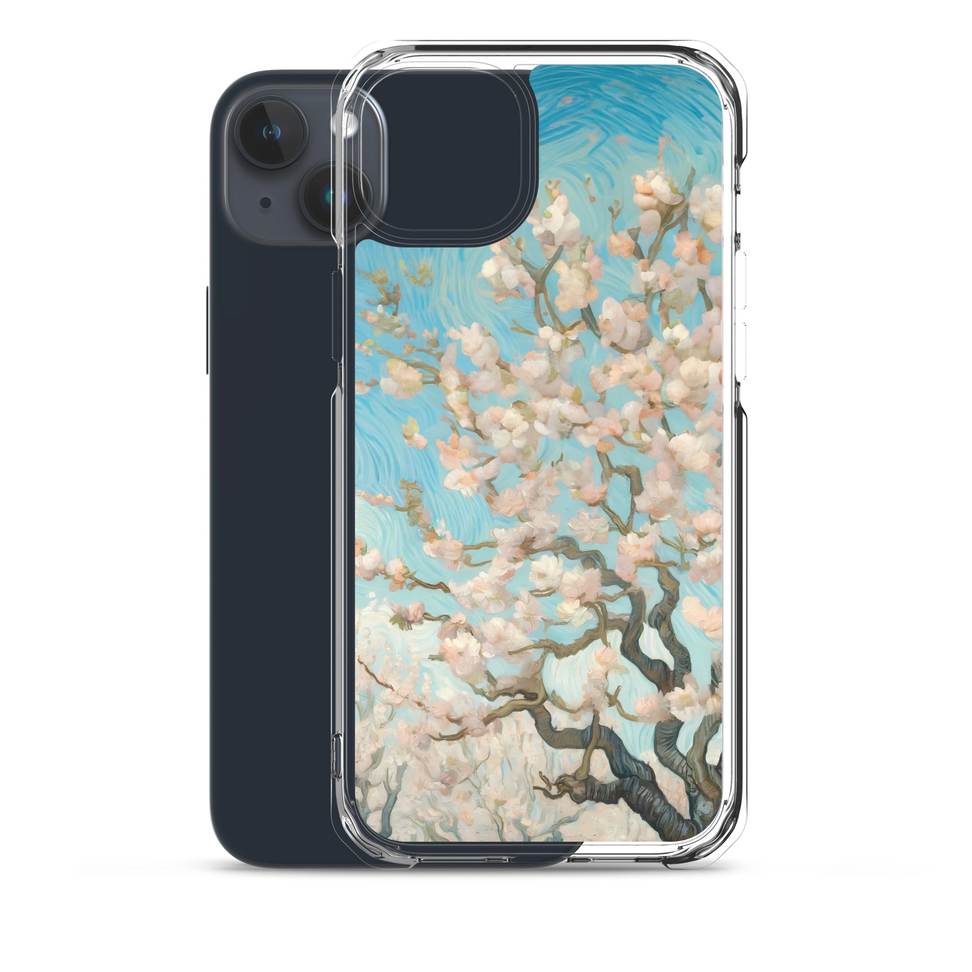 Vincent van Gogh 'Orchard in Blossom' Famous Painting iPhone® Case | Clear Art Case for iPhone®