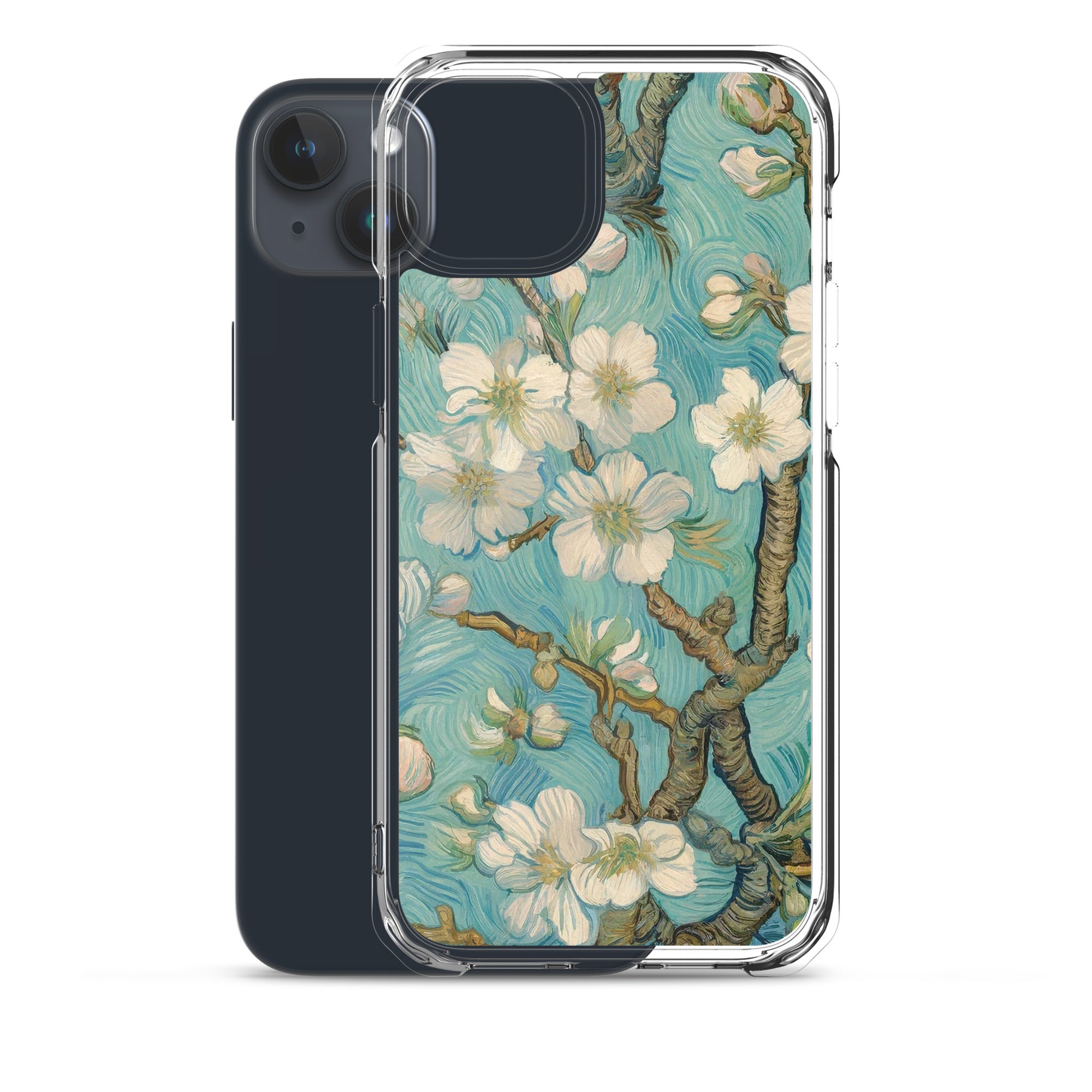 Vincent van Gogh 'Almond Blossom' Famous Painting iPhone® Case | Clear Art Case for iPhone®