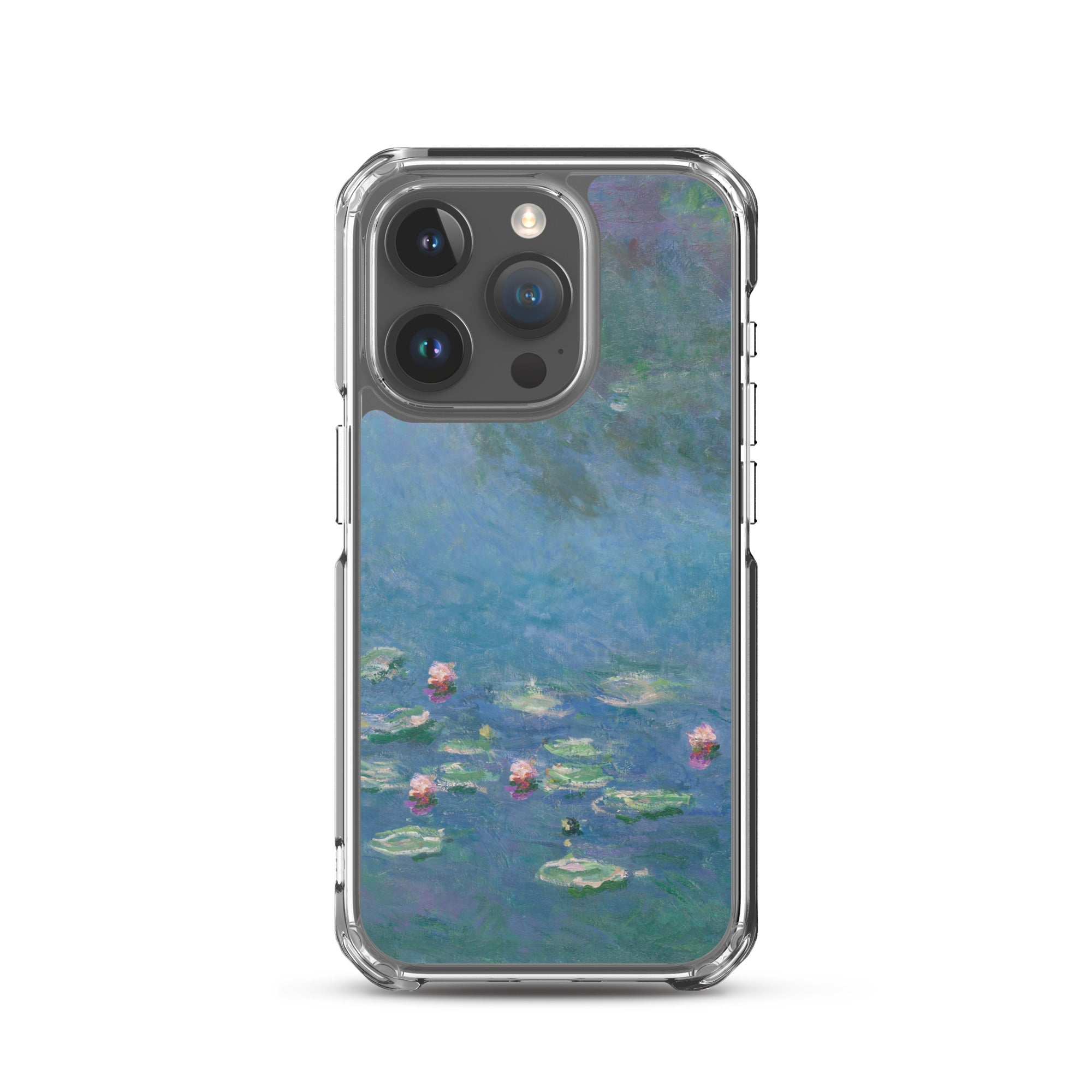 Claude Monet 'Water Lilies' Famous Painting iPhone® Case | Clear Art Case for iPhone®