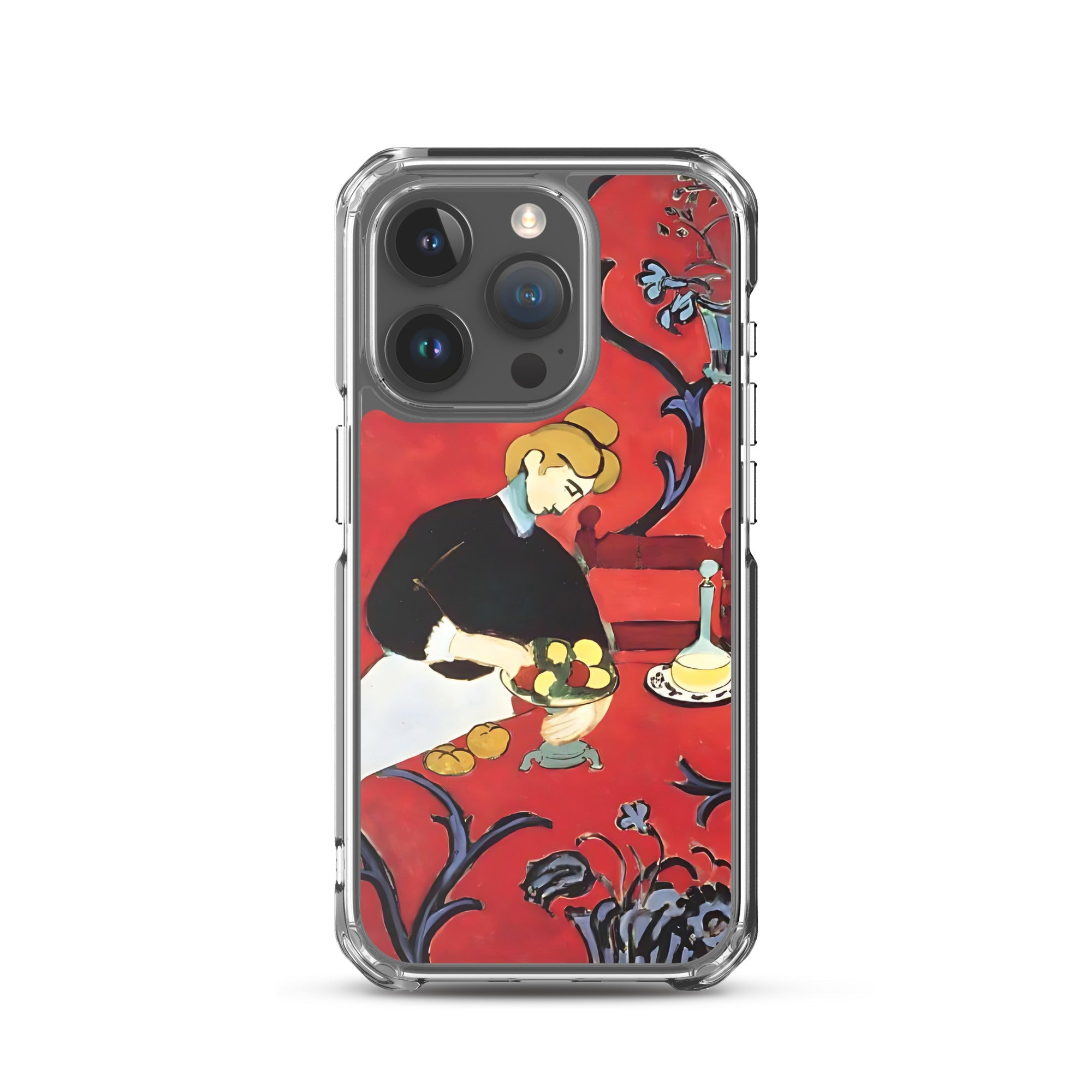 Henri Matisse „Das rote Zimmer“ – berühmtes Gemälde – iPhone®-Hülle | Transparente Kunsthülle für iPhone®