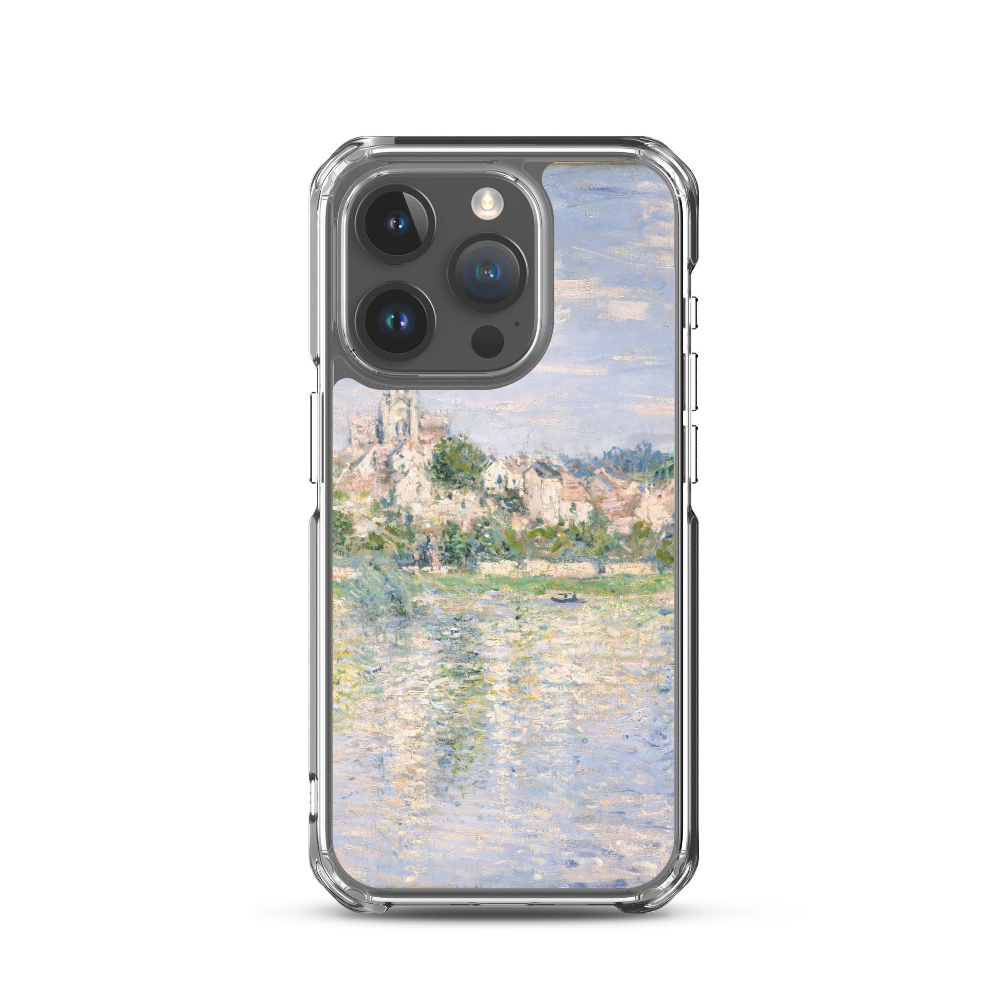 Claude Monet 'Vetheuil in Summer' Famous Painting iPhone® Case | Clear Art Case for iPhone®