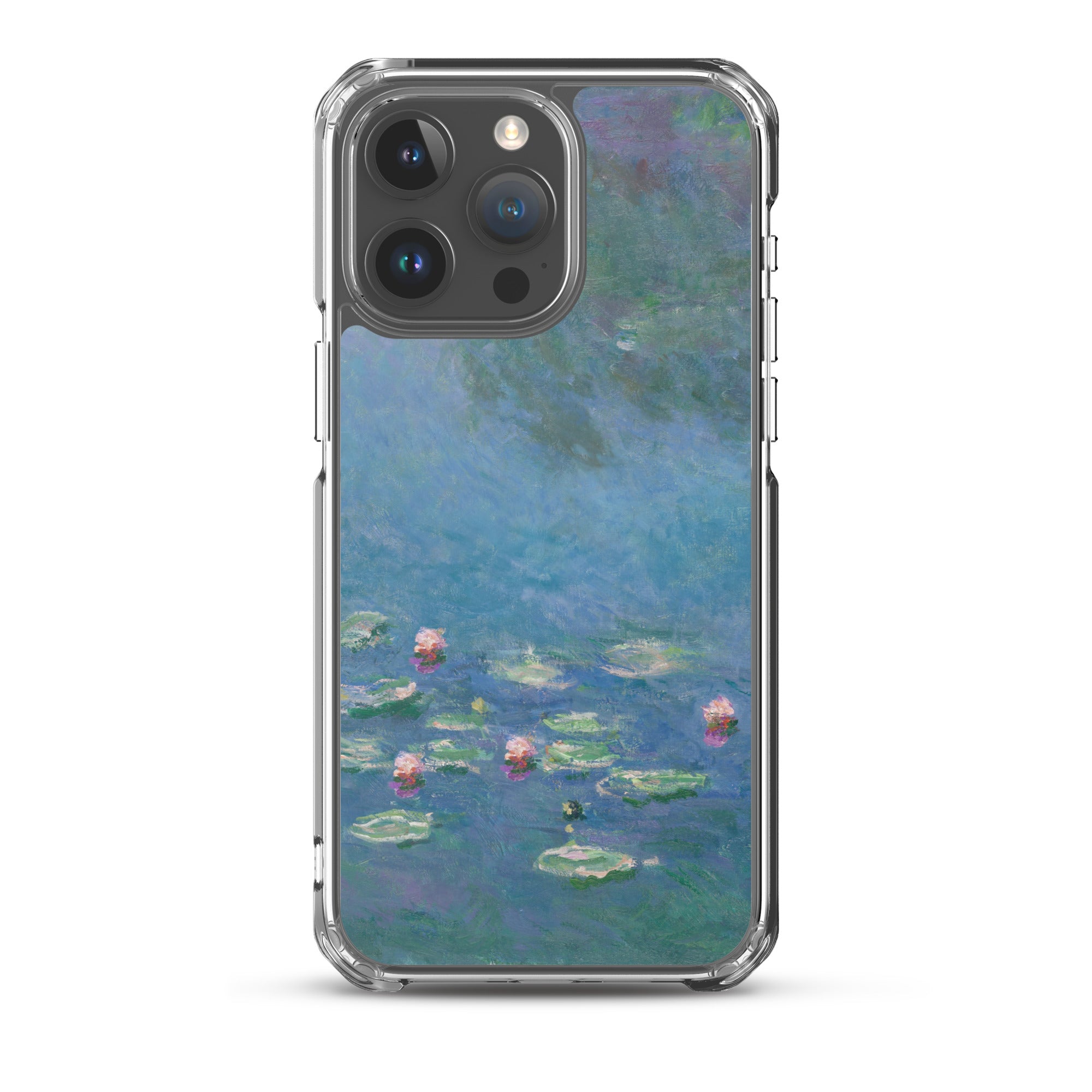 Claude Monet 'Water Lilies' Famous Painting iPhone® Case | Clear Art Case for iPhone®