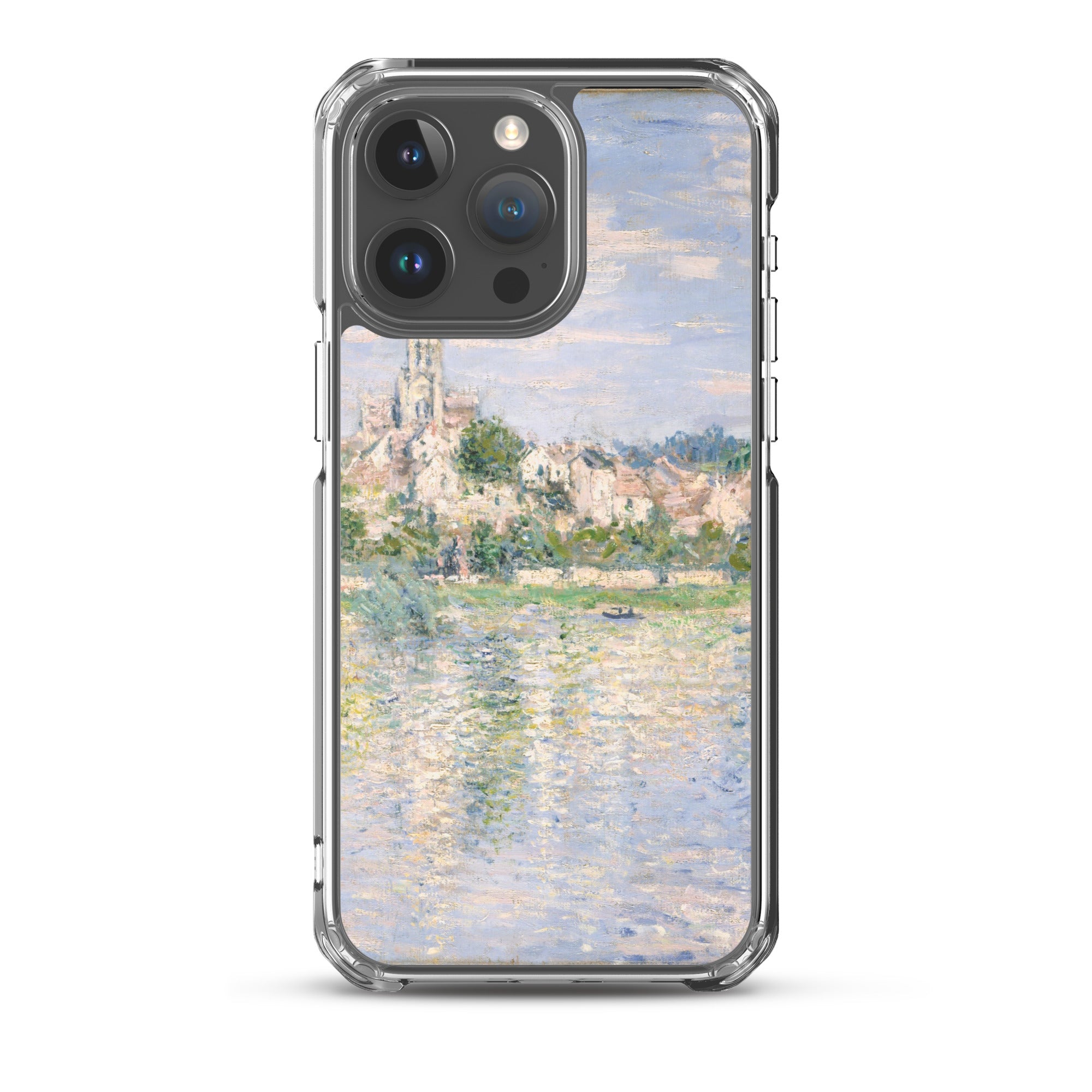 Claude Monet 'Vetheuil in Summer' Famous Painting iPhone® Case | Clear Art Case for iPhone®