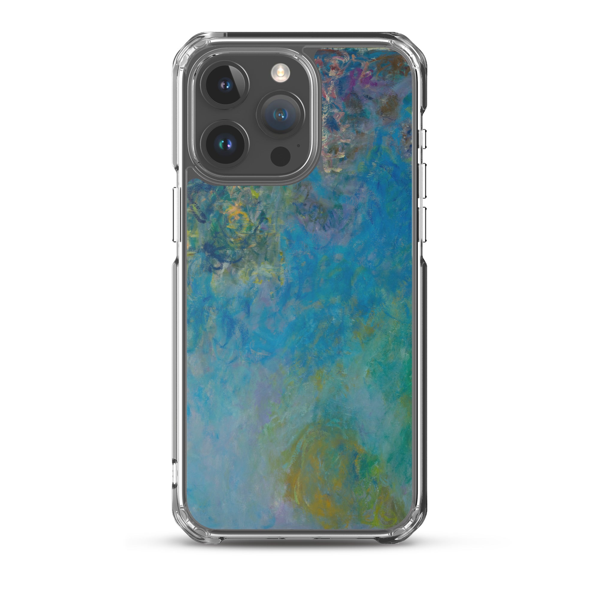 Claude Monet 'Wisteria' Famous Painting iPhone® Case | Clear Art Case for iPhone®