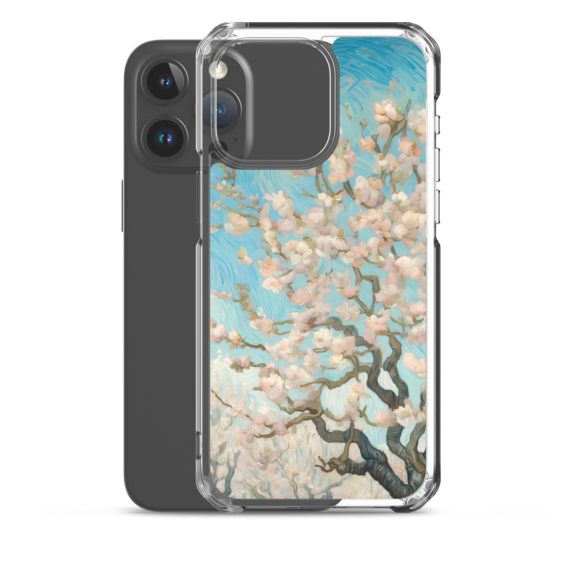 Vincent van Gogh 'Orchard in Blossom' Famous Painting iPhone® Case | Clear Art Case for iPhone®