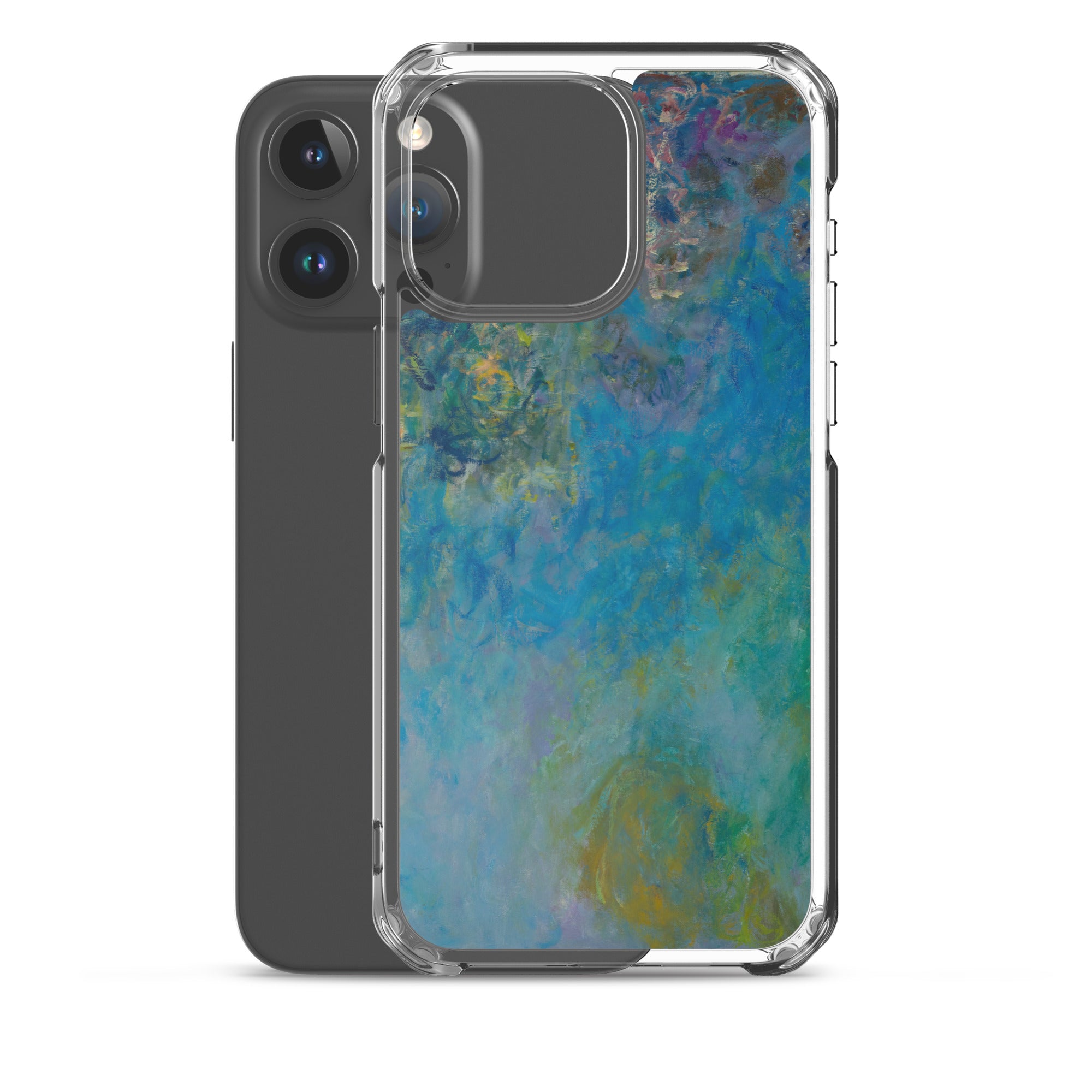 Claude Monet 'Wisteria' Famous Painting iPhone® Case | Clear Art Case for iPhone®