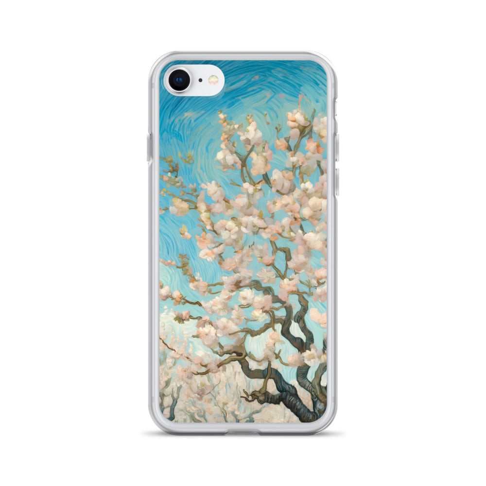 Vincent van Gogh 'Orchard in Blossom' Famous Painting iPhone® Case | Clear Art Case for iPhone®