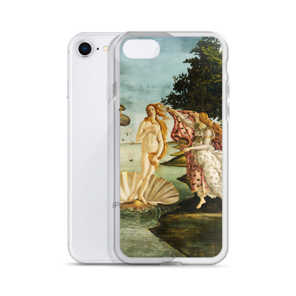 Sandro Botticelli 'The Birth of Venus' Famous Painting iPhone® Case | Clear Art Case for iPhone®
