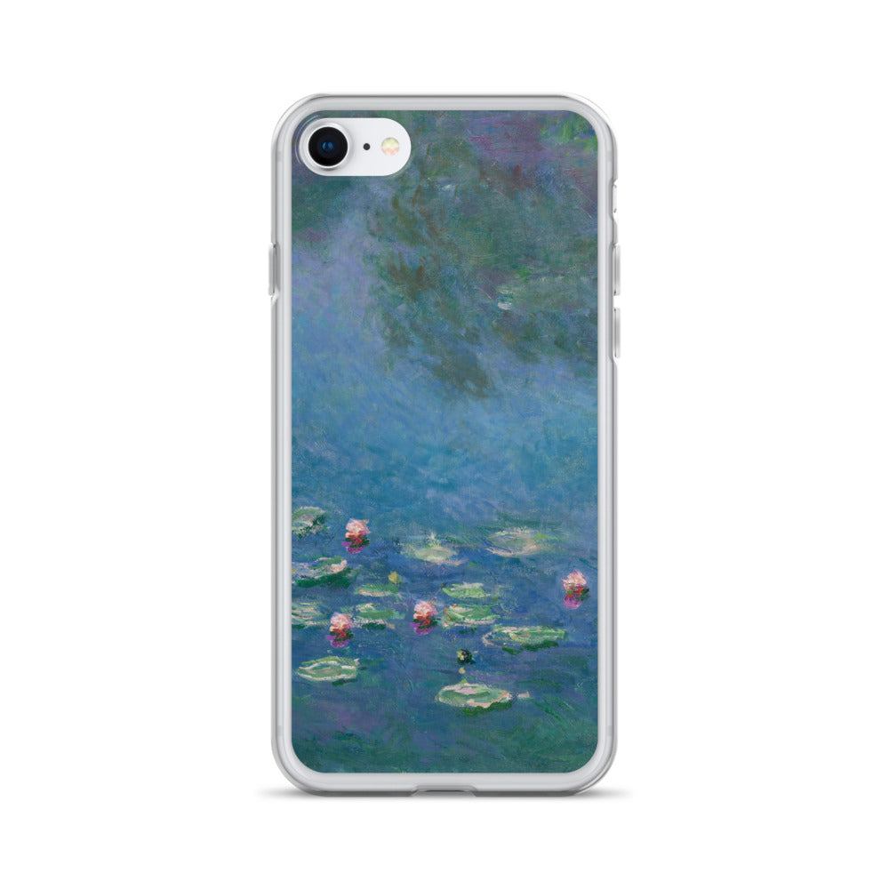 Claude Monet 'Water Lilies' Famous Painting iPhone® Case | Clear Art Case for iPhone®