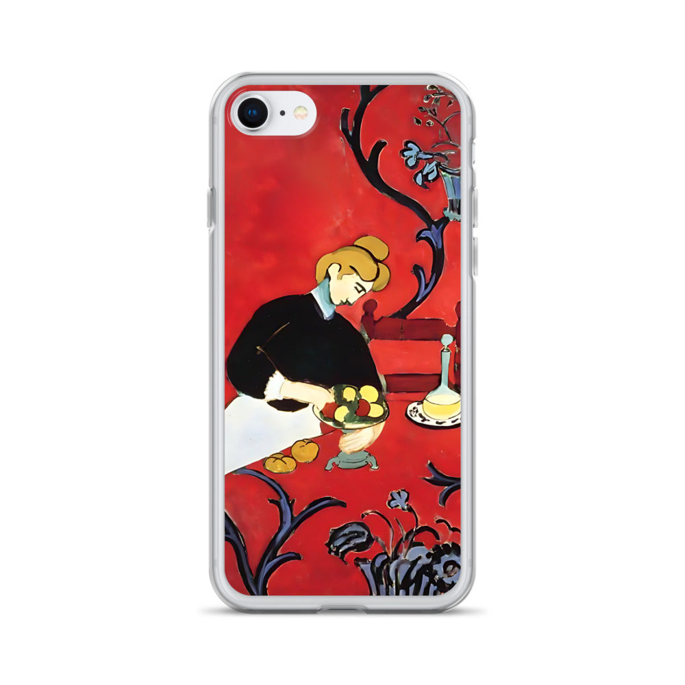 Henri Matisse ‘The Red Room’ Famous Painting iPhone® Case | Clear Art Case for iPhone®