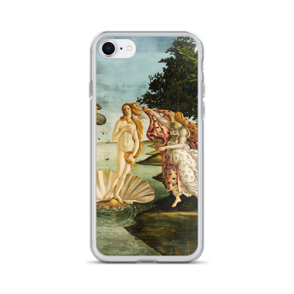 Sandro Botticelli 'The Birth of Venus' Famous Painting iPhone® Case | Clear Art Case for iPhone®