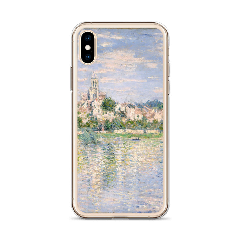 Claude Monet 'Vetheuil in Summer' Famous Painting iPhone® Case | Clear Art Case for iPhone®