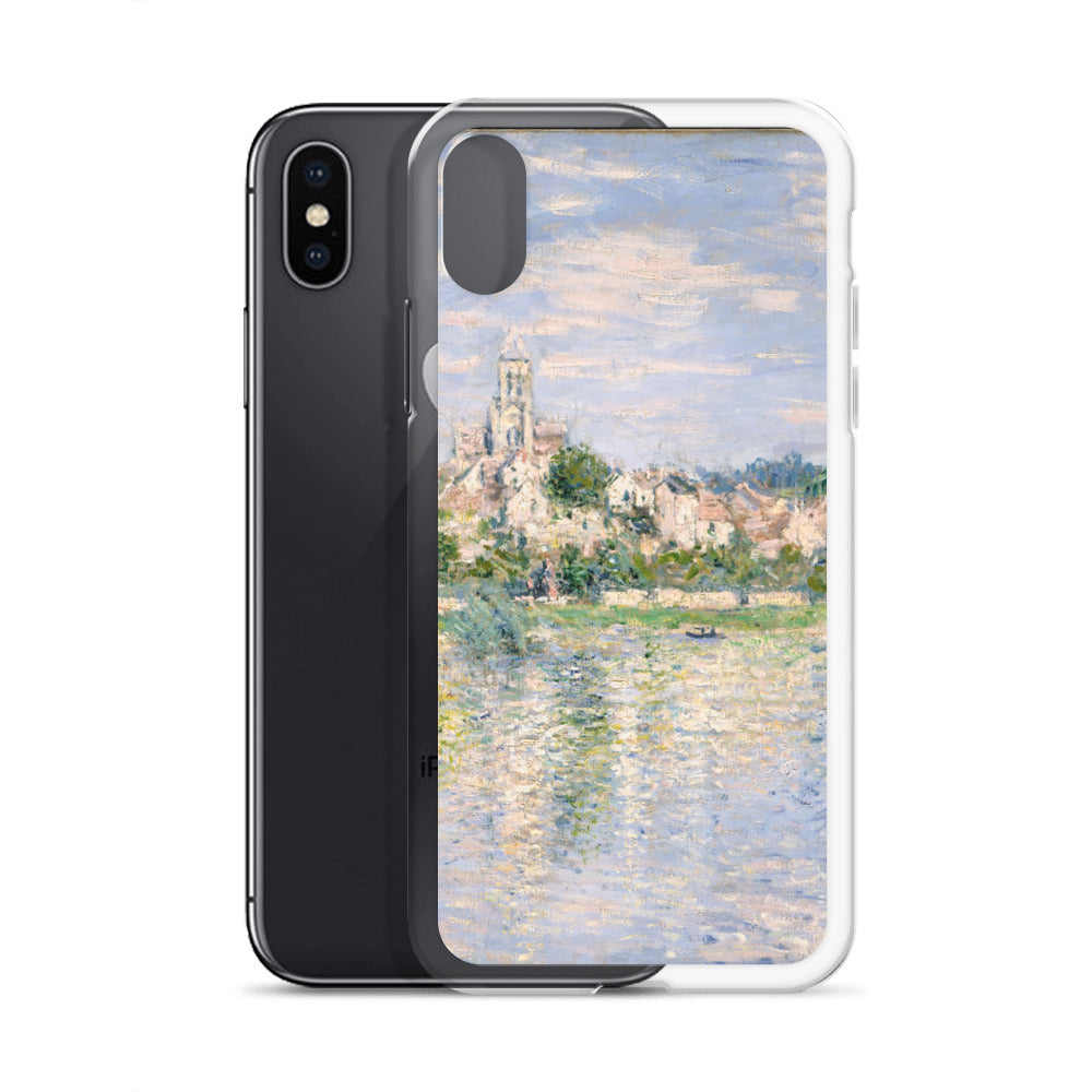 Claude Monet 'Vetheuil in Summer' Famous Painting iPhone® Case | Clear Art Case for iPhone®