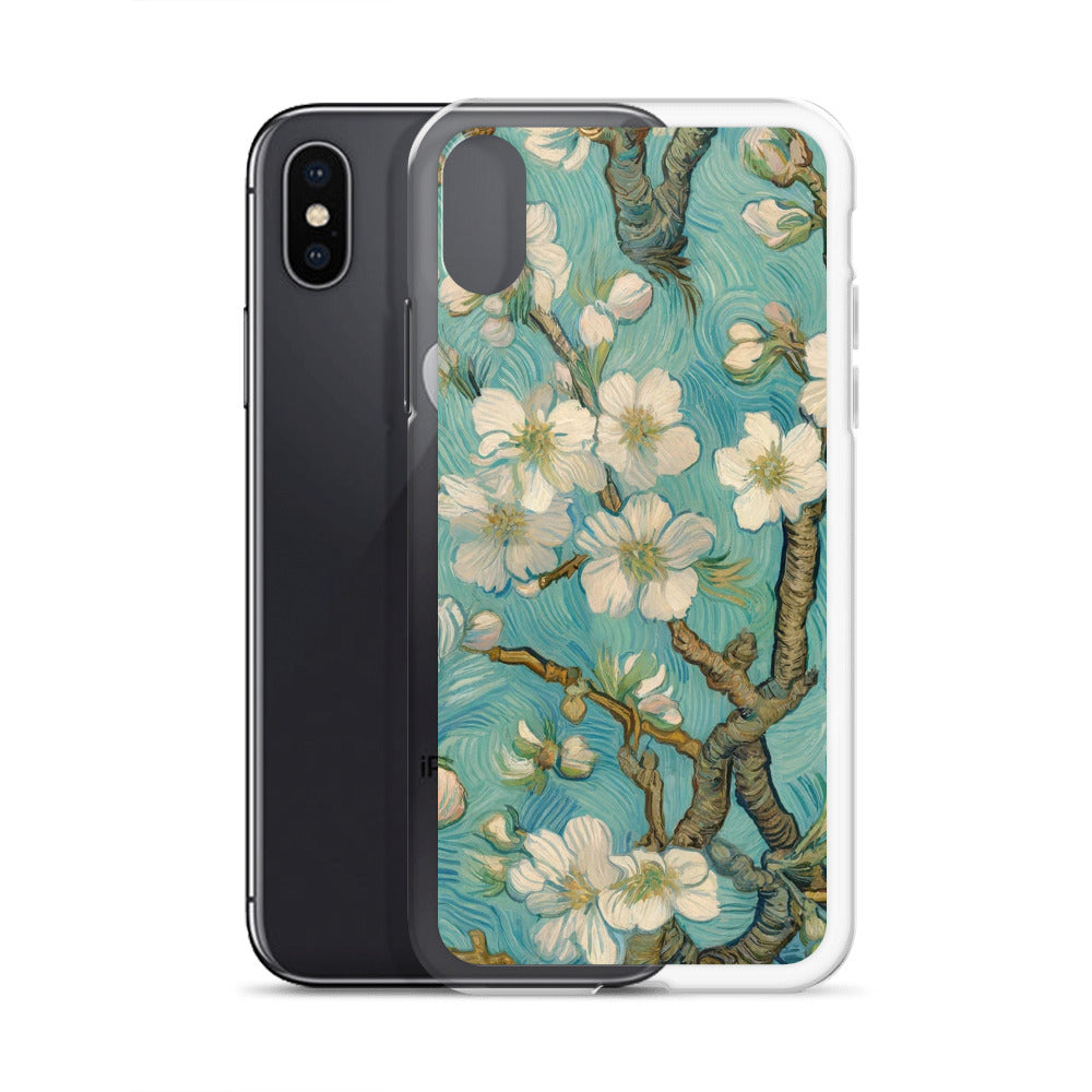 Vincent van Gogh 'Almond Blossom' Famous Painting iPhone® Case | Clear Art Case for iPhone®