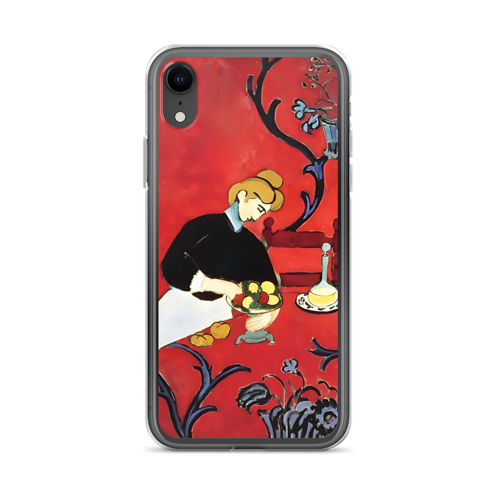 Henri Matisse „Das rote Zimmer“ – berühmtes Gemälde – iPhone®-Hülle | Transparente Kunsthülle für iPhone®