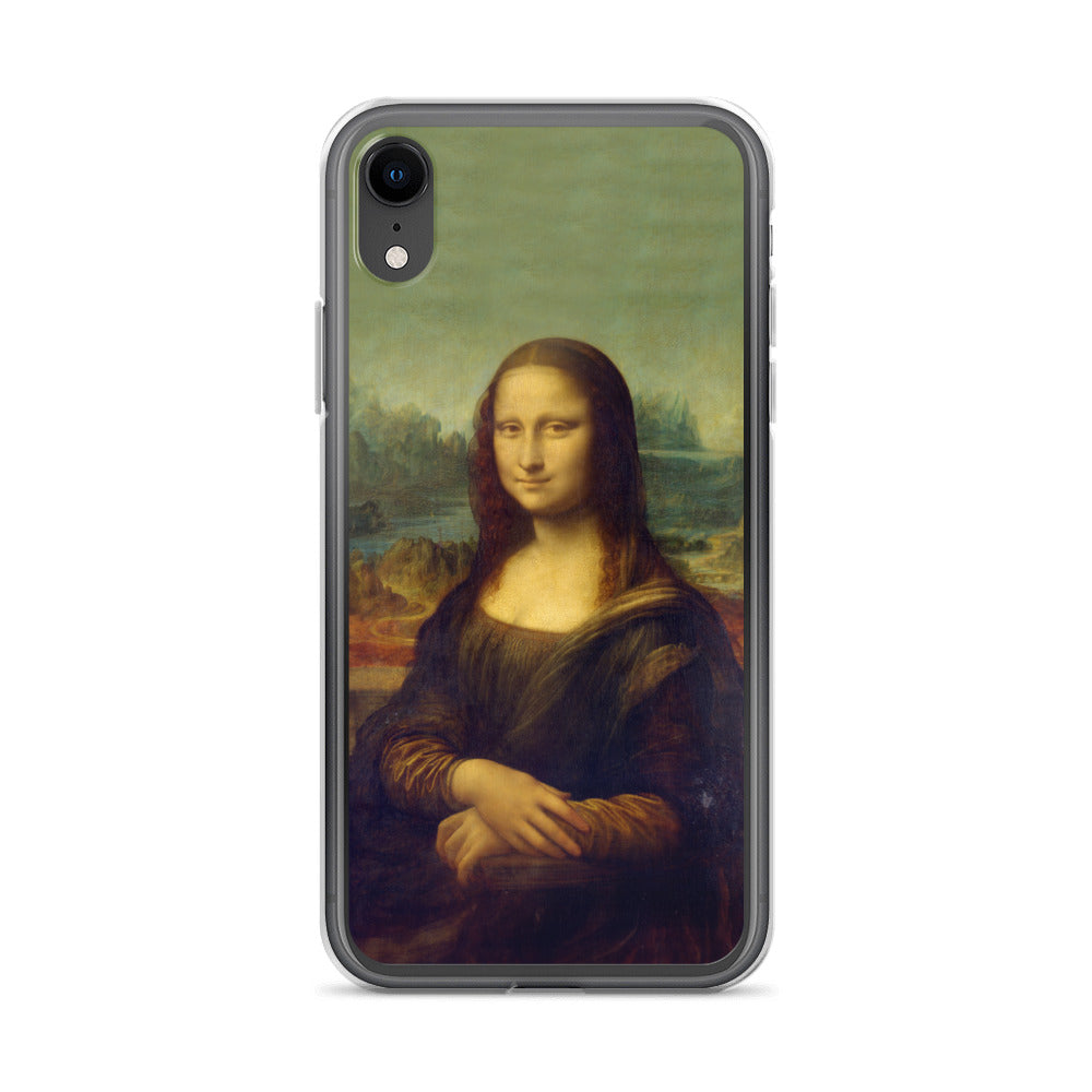 Leonardo da Vinci 'Mona Lisa' Famous Painting iPhone® Case | Clear Art Case for iPhone®