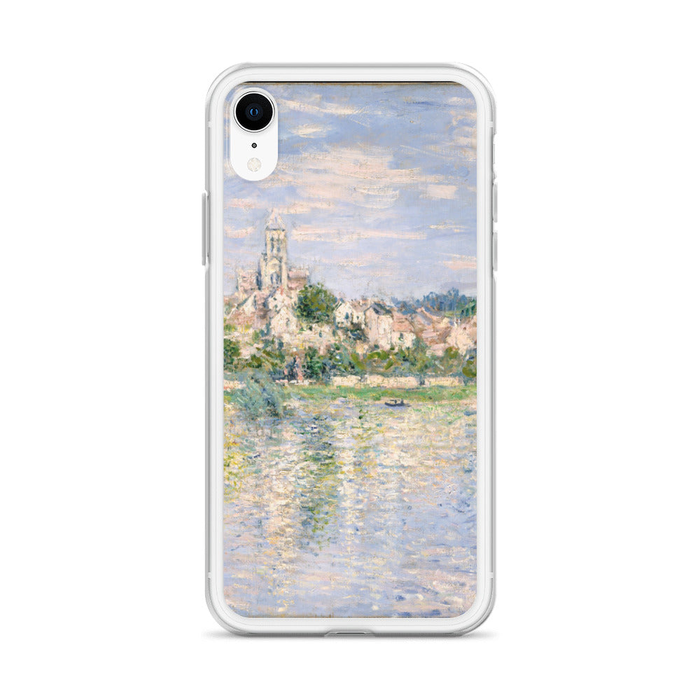 Claude Monet 'Vetheuil in Summer' Famous Painting iPhone® Case | Clear Art Case for iPhone®