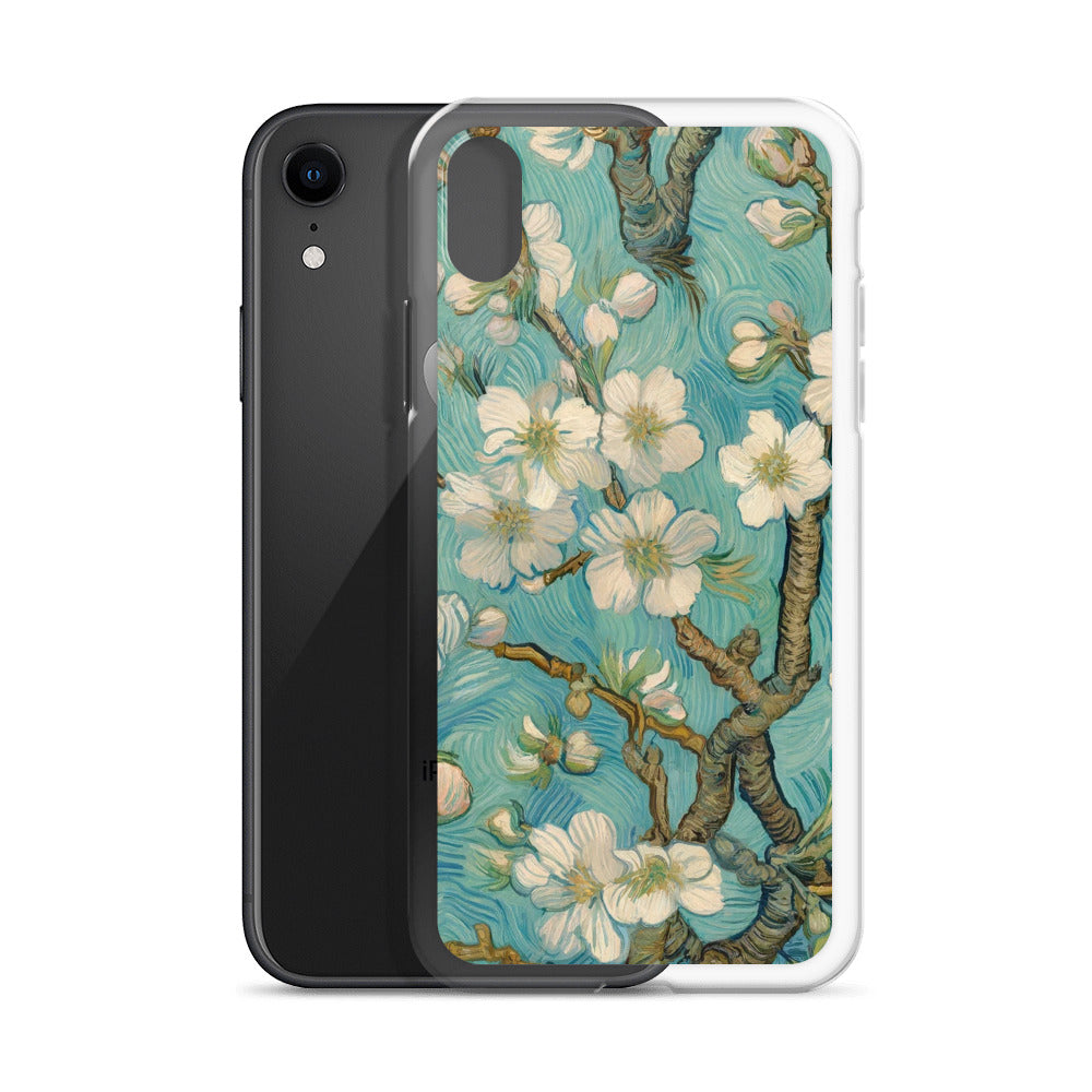 Vincent van Gogh 'Almond Blossom' Famous Painting iPhone® Case | Clear Art Case for iPhone®