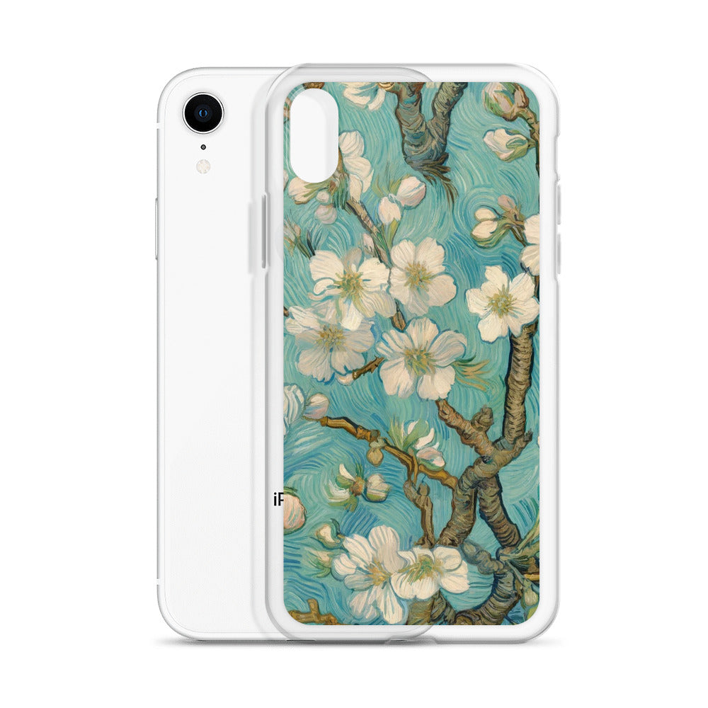 Vincent van Gogh 'Almond Blossom' Famous Painting iPhone® Case | Clear Art Case for iPhone®