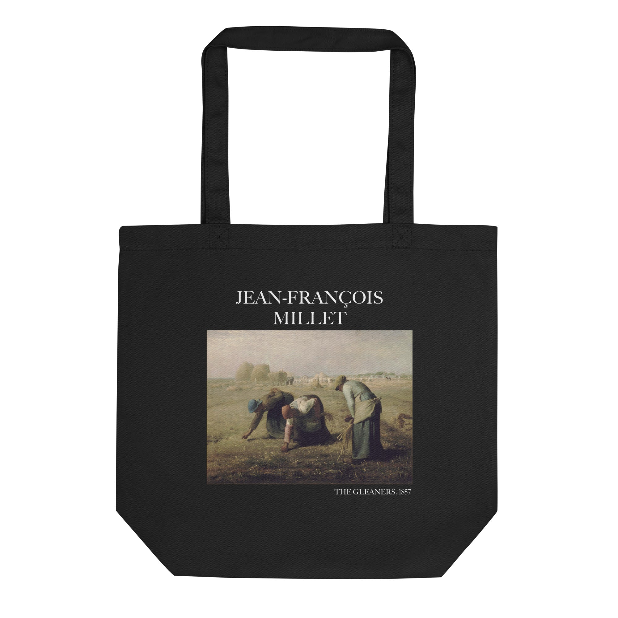 Jean-François Millet 'The Gleaners' Famous Painting Totebag | Eco Friendly Art Tote Bag