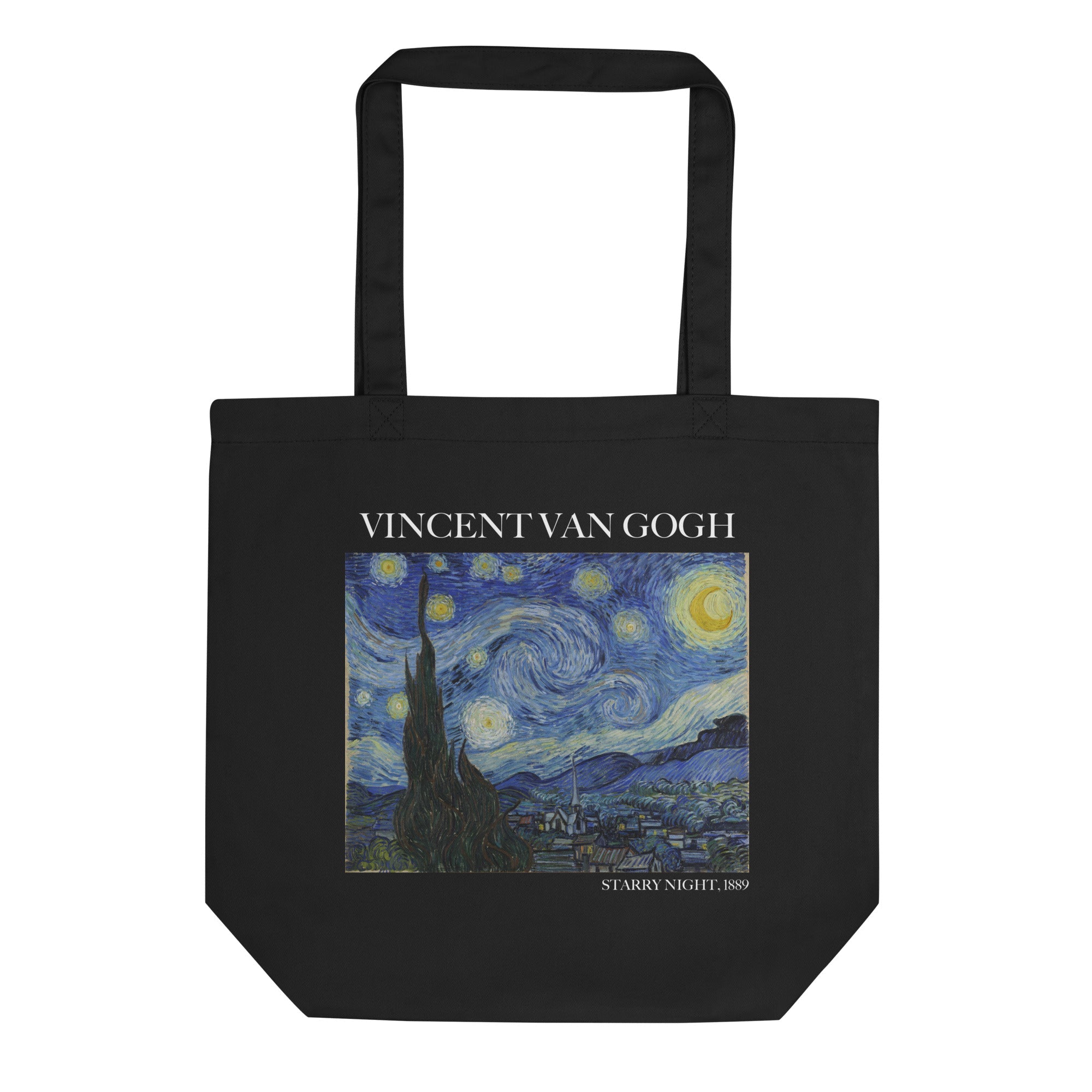 Vincent van Gogh 'Starry Night' Famous Painting Totebag | Eco Friendly Art Tote Bag