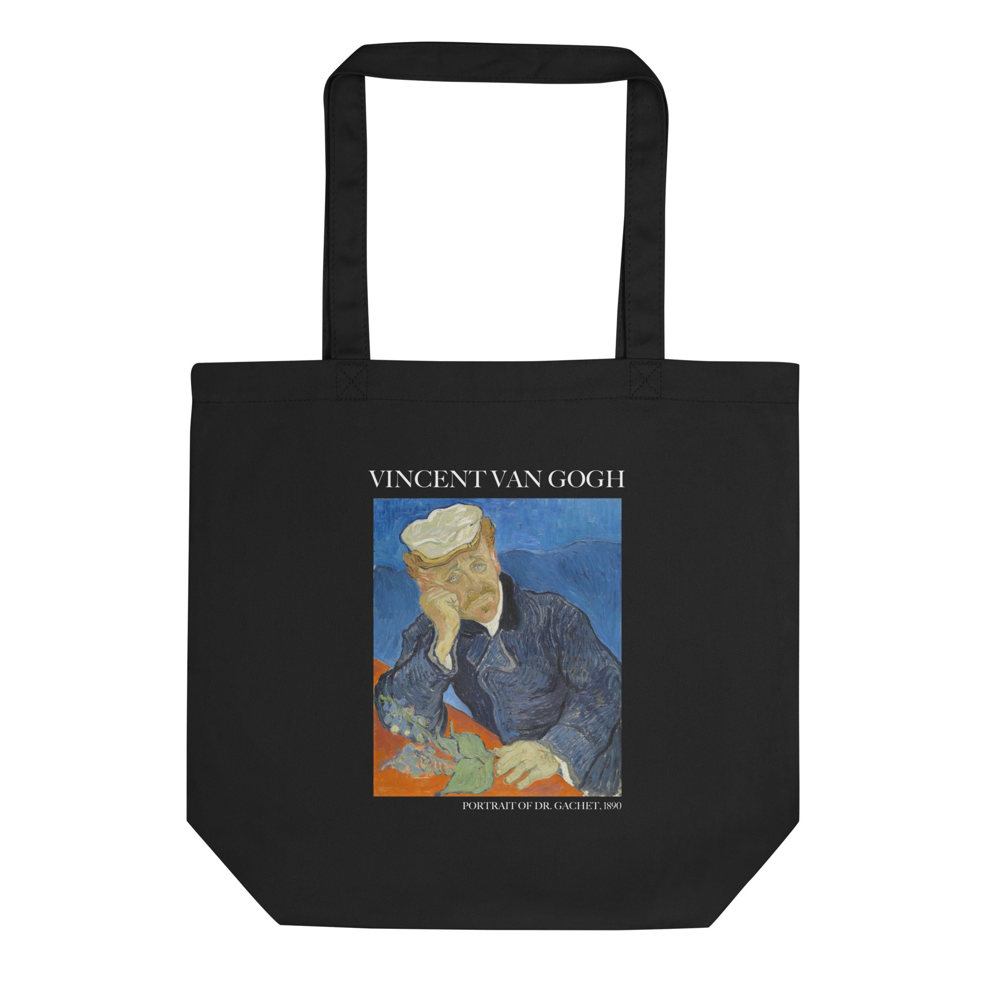 Vincent van Gogh 'Portrait of Dr. Gachet' Famous Painting Totebag | Eco Friendly Art Tote Bag