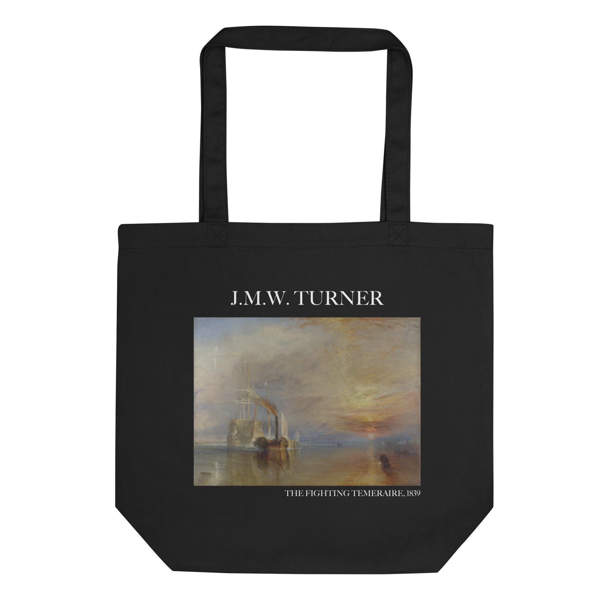 J.M.W. Turner 'The Fighting Temeraire' Famous Painting Totebag | Eco Friendly Art Tote Bag