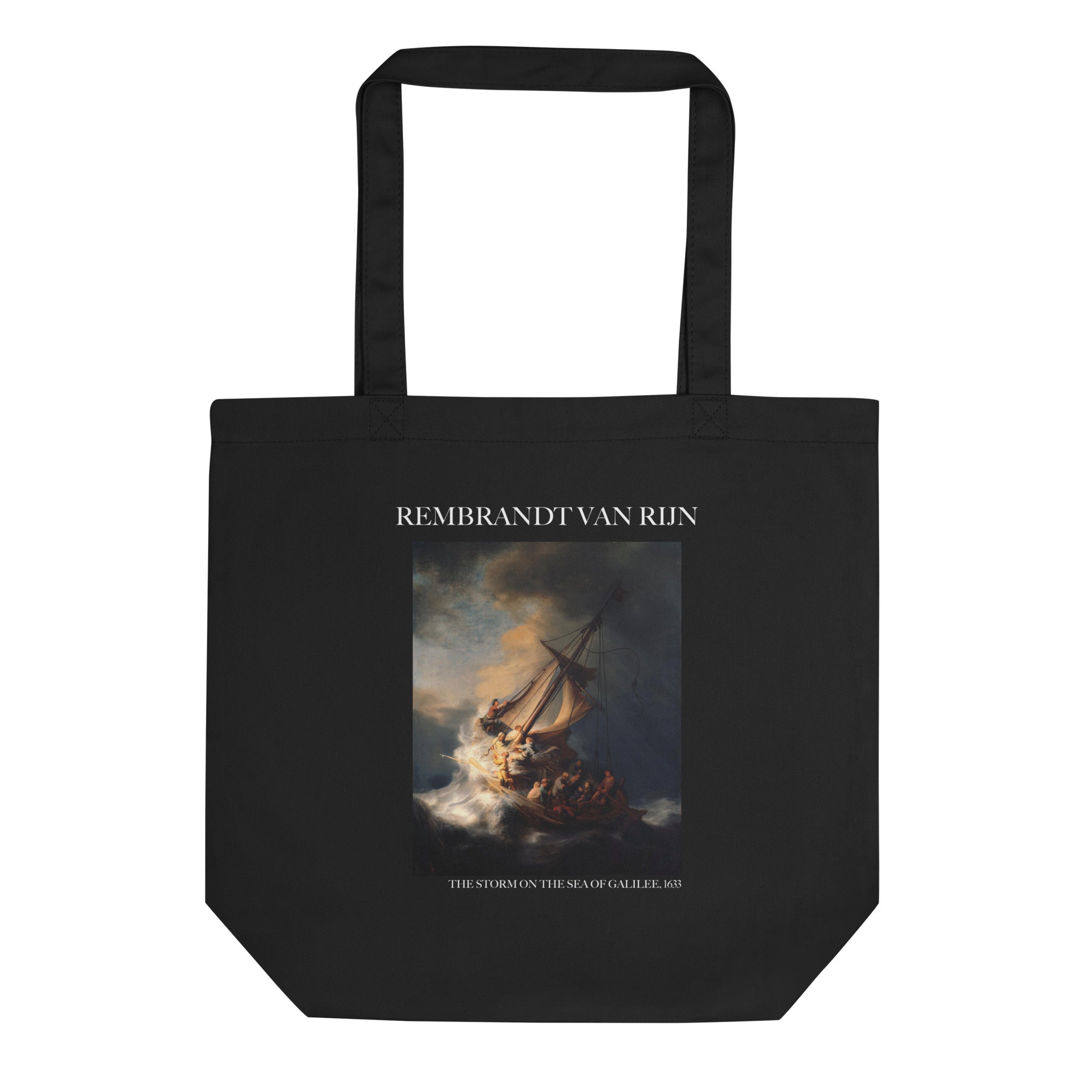 Rembrandt van Rijn 'The Storm on the Sea of Galilee' Famous Painting Totebag | Eco Friendly Art Tote Bag