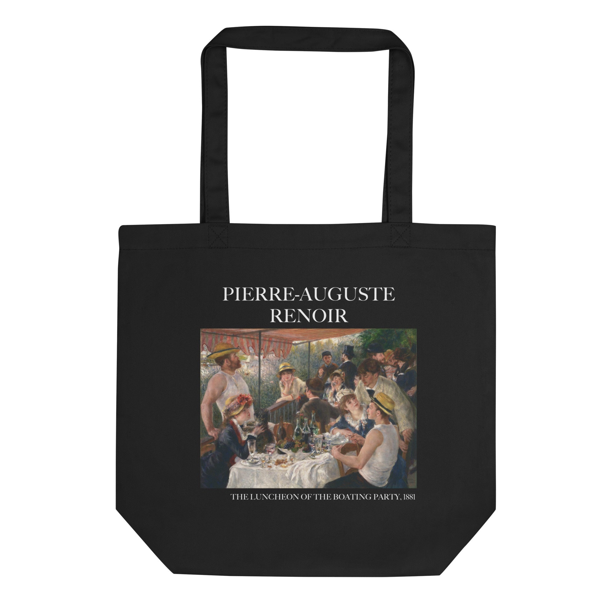 Pierre-Auguste Renoir 'The Luncheon of the Boating Party' Famous Painting Totebag | Eco Friendly Art Tote Bag