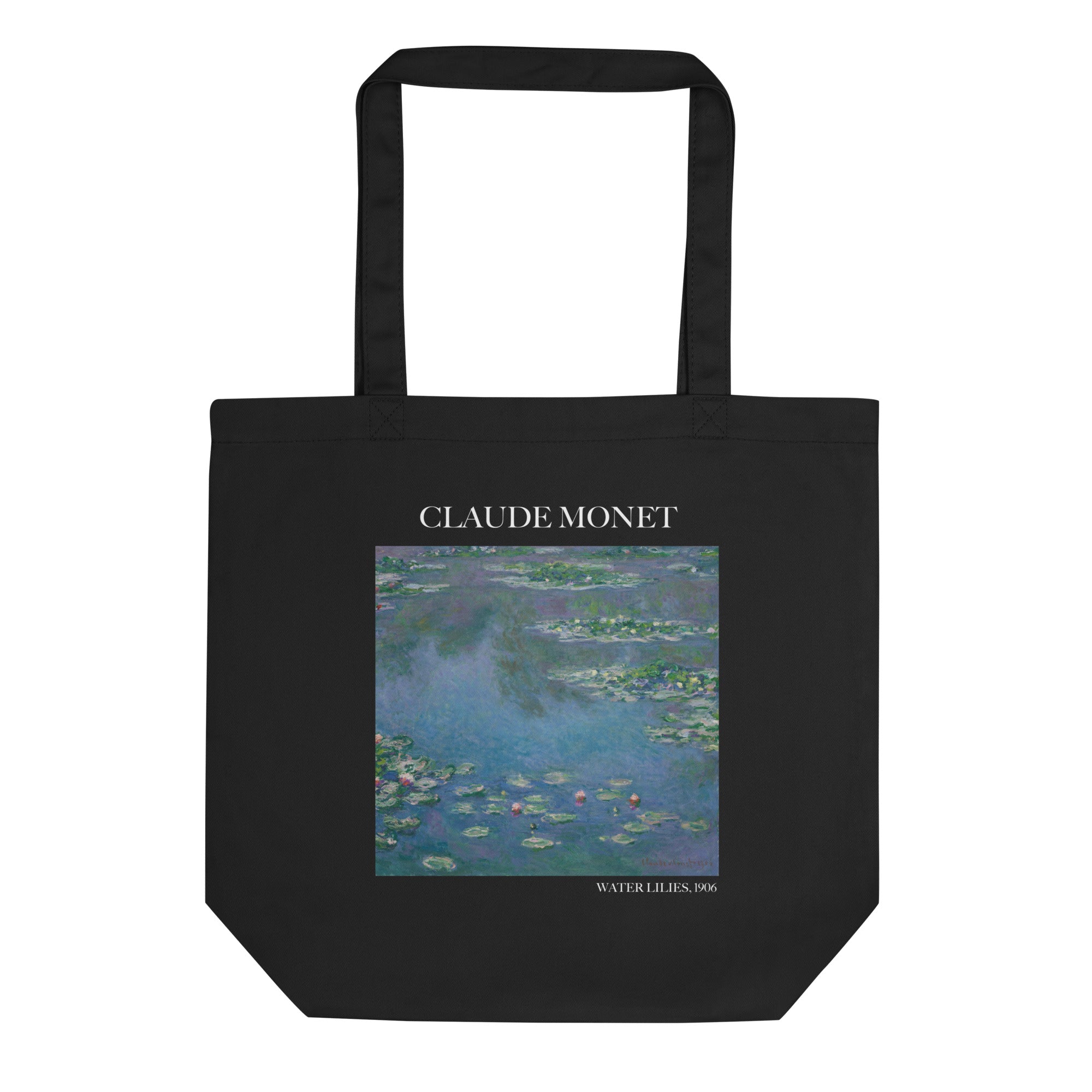 Claude Monet 'Water Lilies' Famous Painting Totebag | Eco Friendly Art Tote Bag
