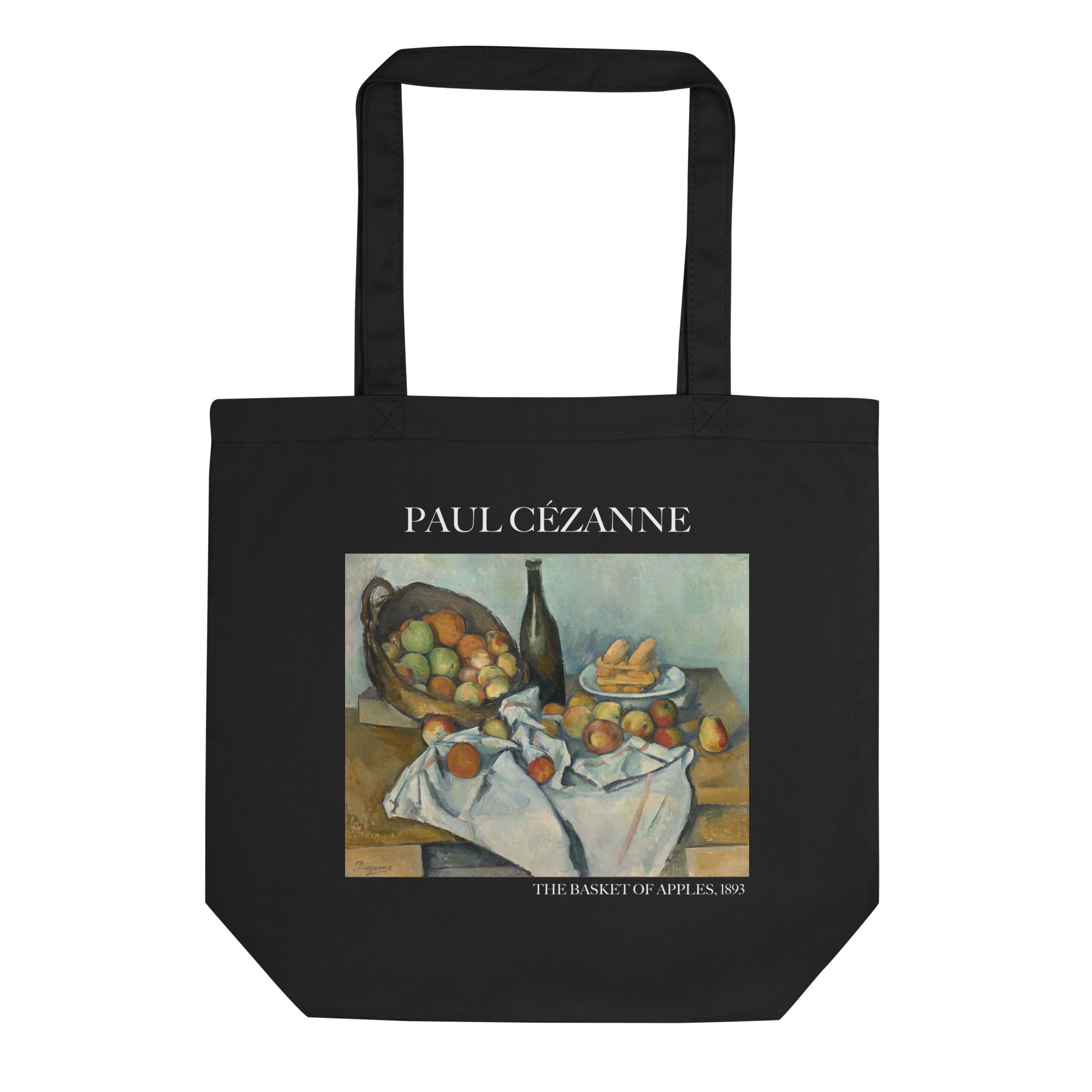 Paul Cézanne 'The Basket of Apples' Famous Painting Totebag | Eco Friendly Art Tote Bag