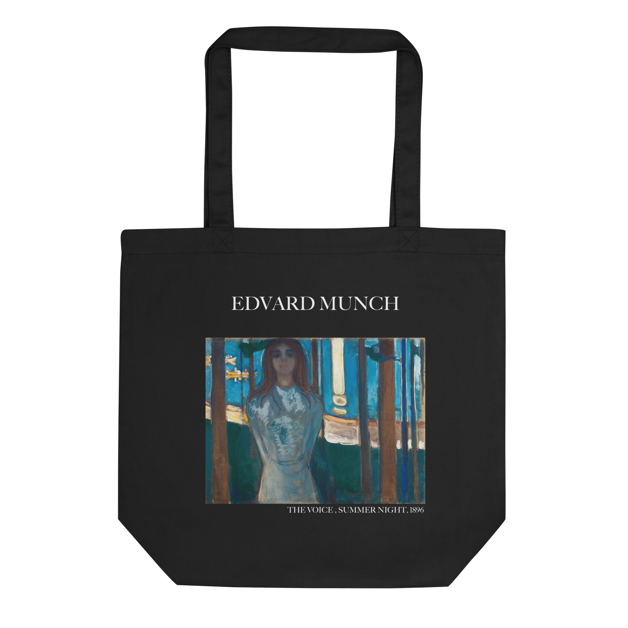 Edvard Munch 'The Voice, Summer Night' Famous Painting Totebag | Eco Friendly Art Tote Bag