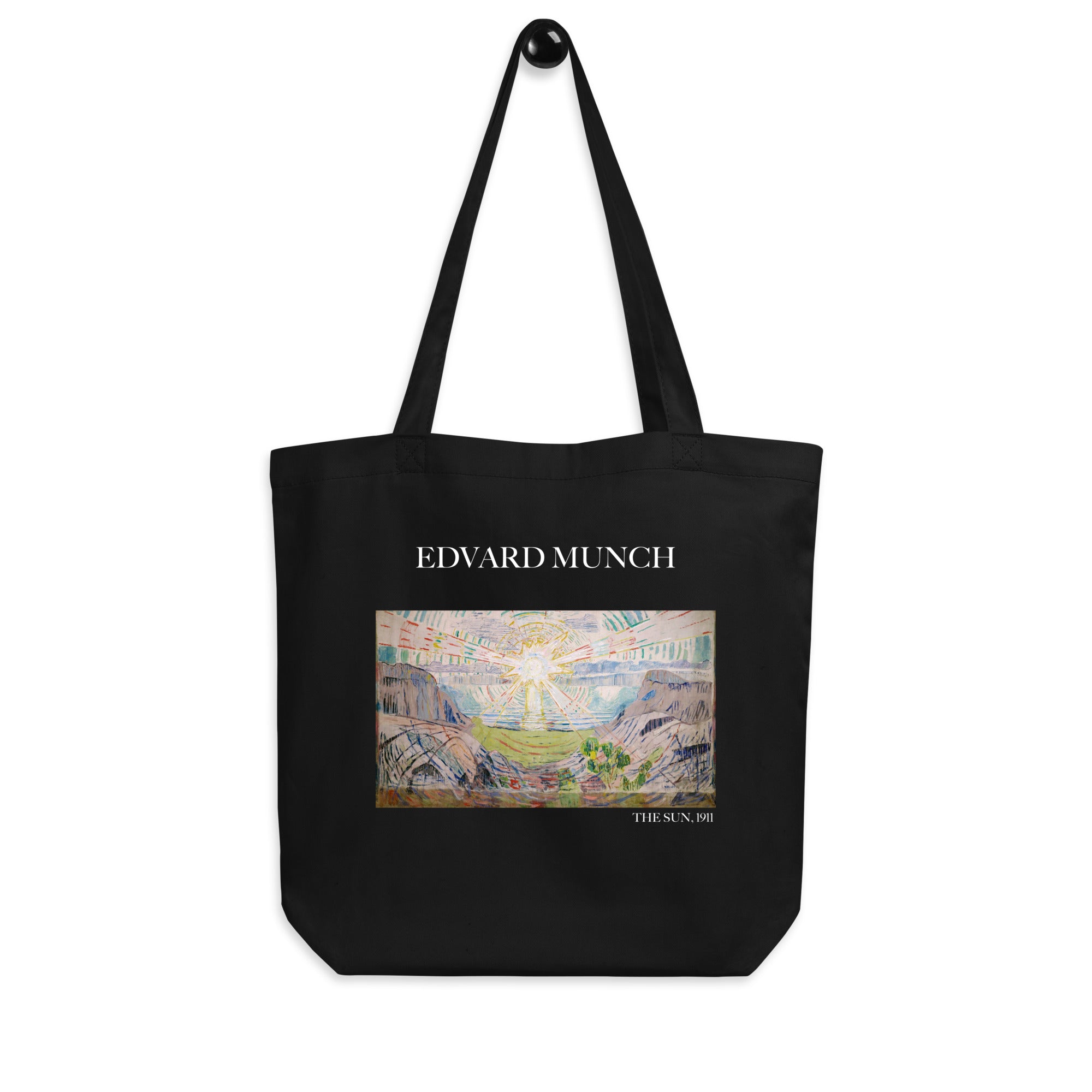 Edvard Munch 'The Sun' Famous Painting Totebag | Eco Friendly Art Tote Bag