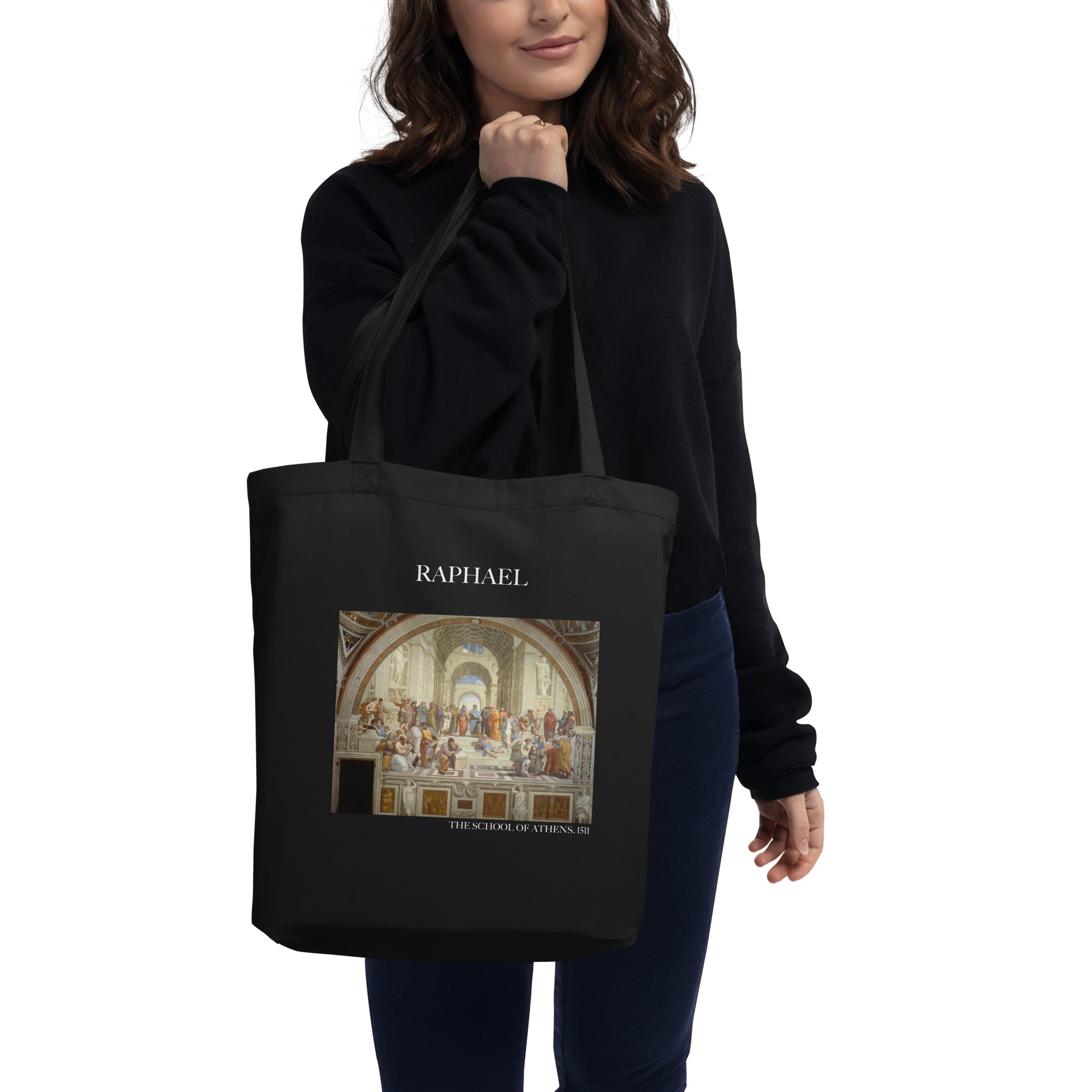 Raphael 'The School of Athens' Famous Painting Totebag | Eco Friendly Art Tote Bag