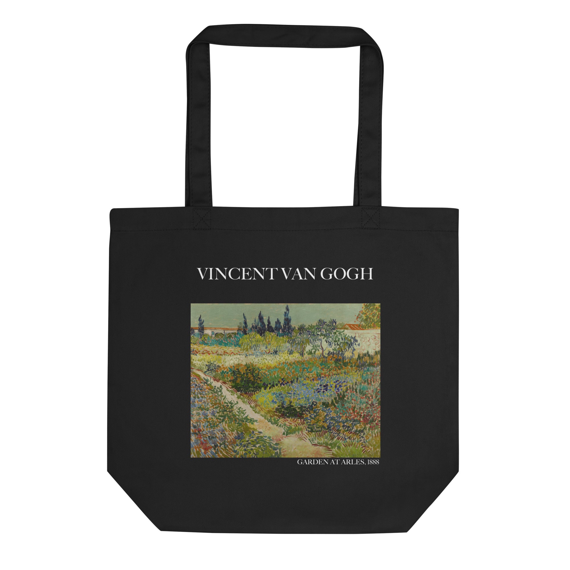 Einkaufstasche „Garten in Arles“ von Vincent van Gogh, berühmtes Gemälde, umweltfreundliche Kunst-Einkaufstasche
